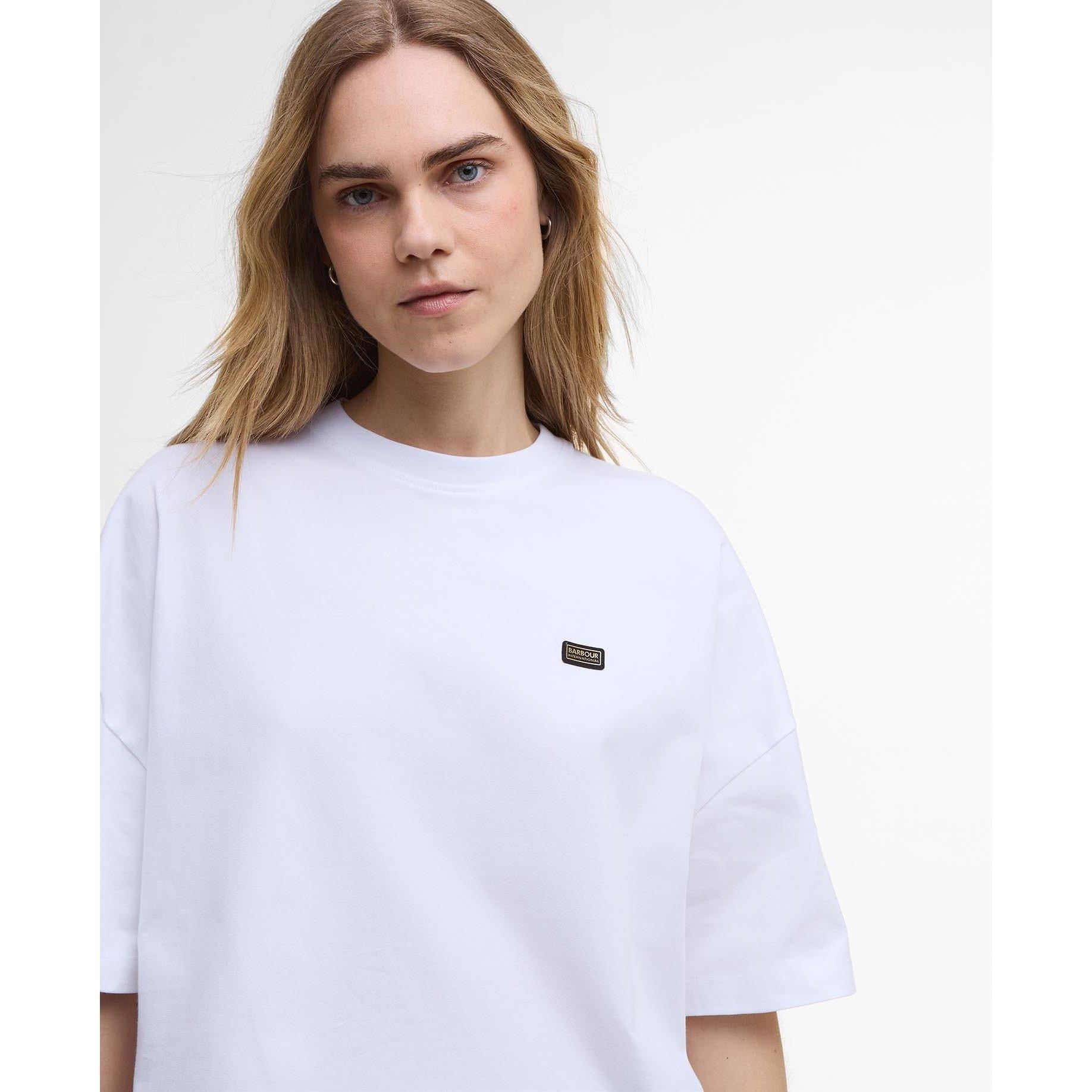 White - Barbour International - Elle T-Shirt - 4