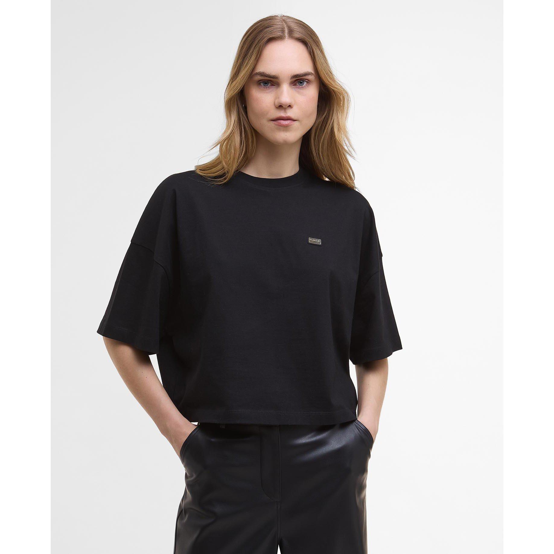 Black - Barbour International - Elle T-Shirt - 2