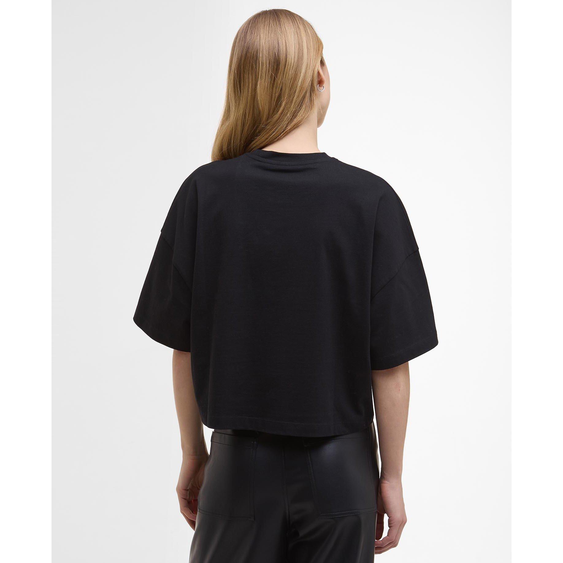 Black - Barbour International - Elle T-Shirt - 3