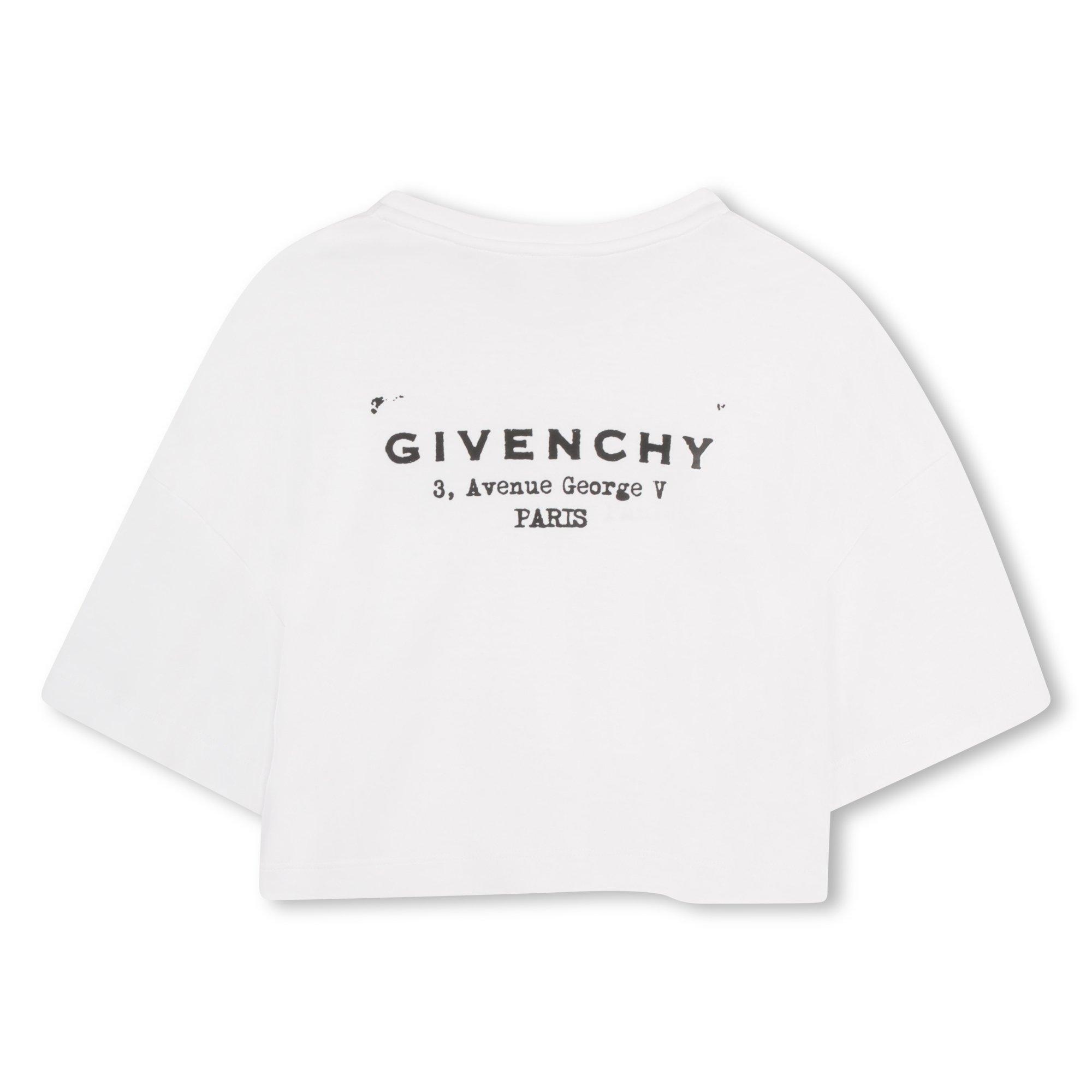 White - GIVENCHY - Kids' Crop Top - 2