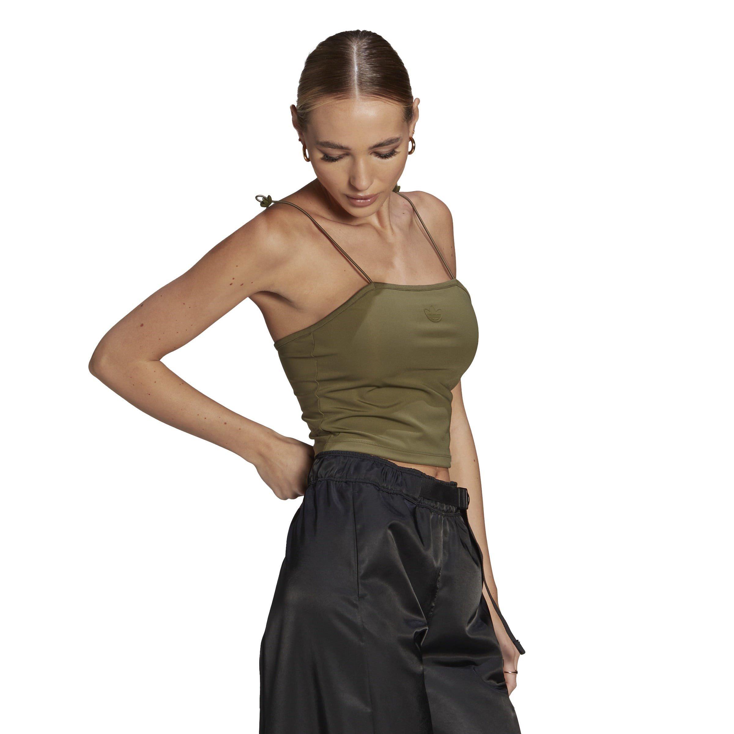 Green - adidas Originals - Women's Cami Top - 4