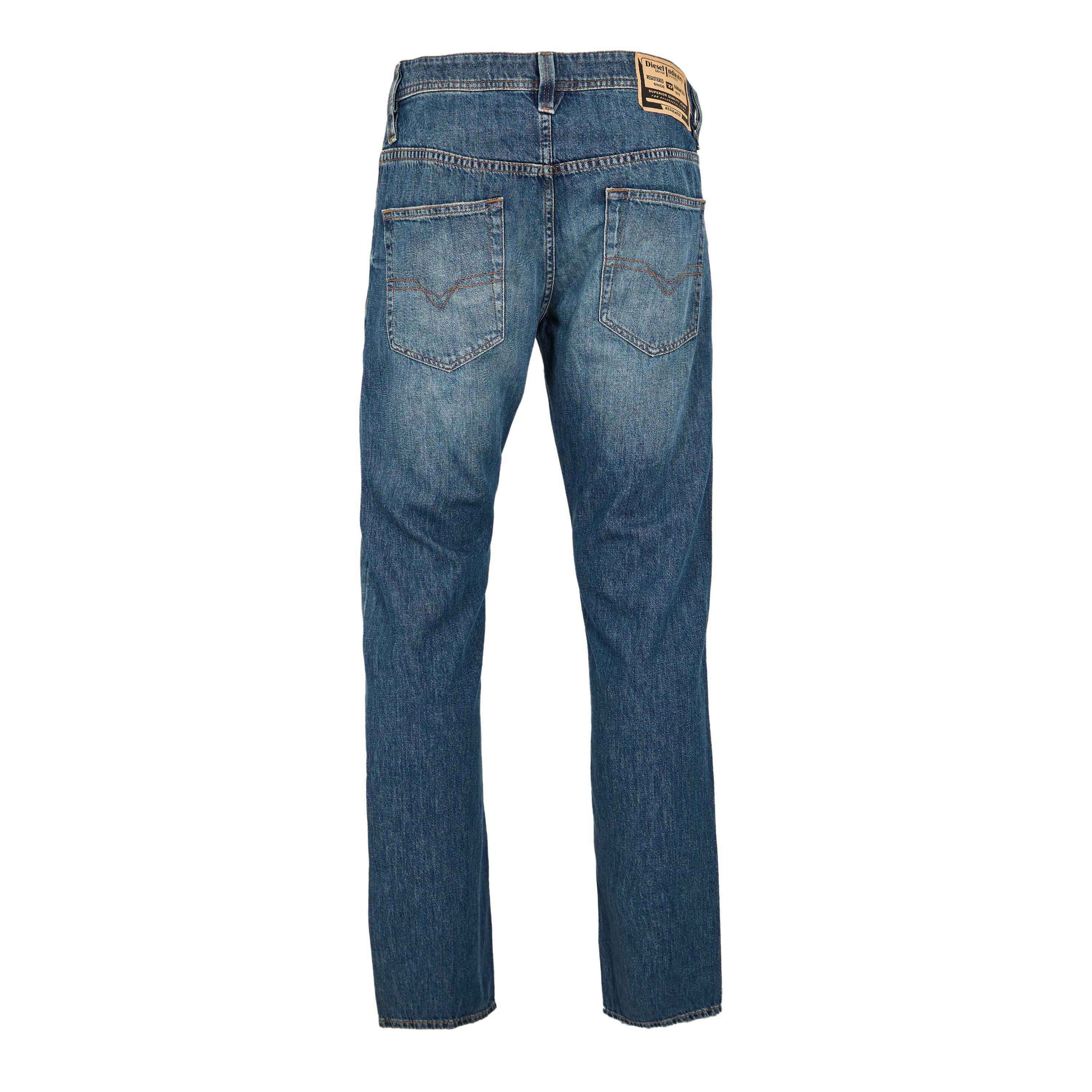 Blue Denim - Diesel - Men's Straight Leg Jeans - 2