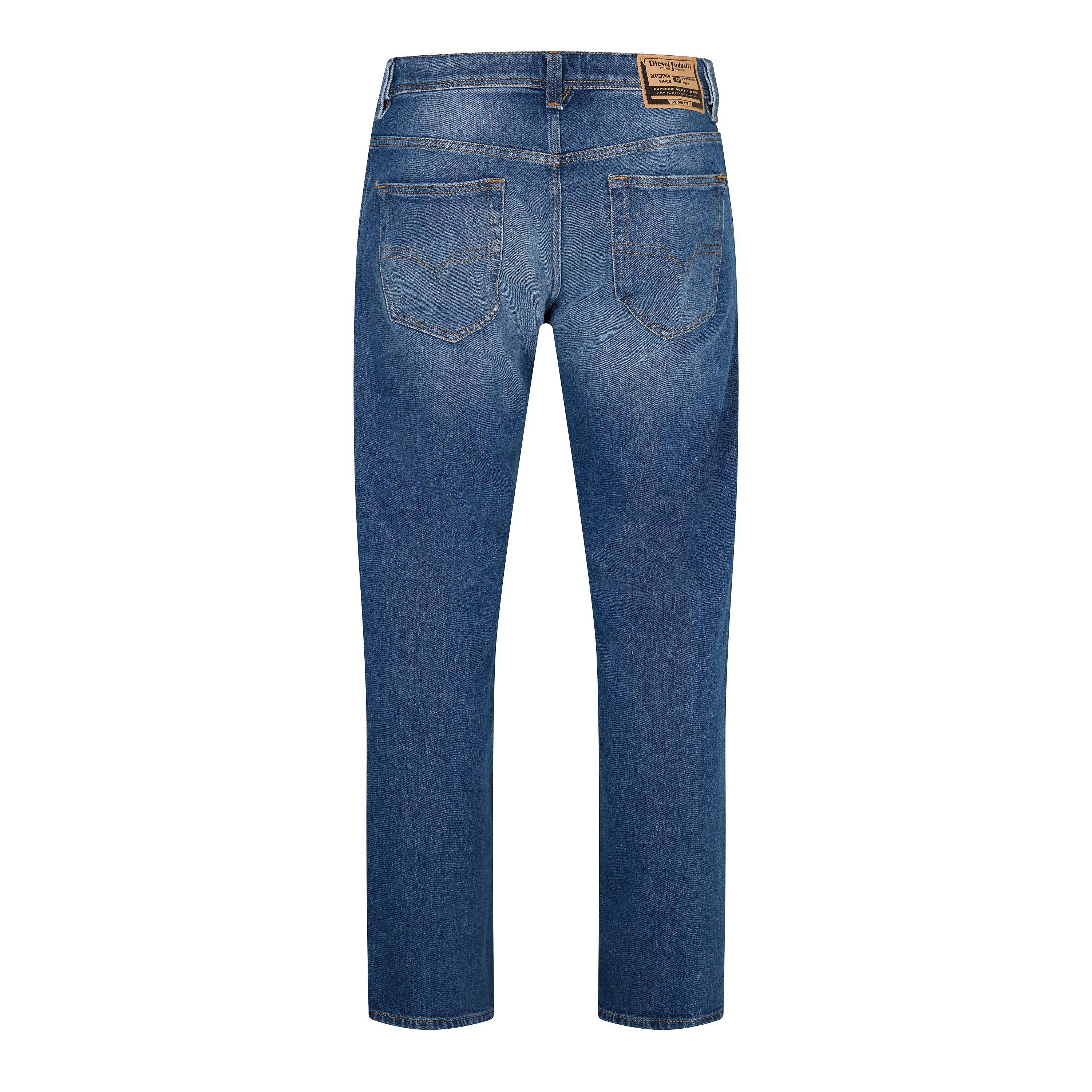 Blue Denim - Diesel - Men's Straight Leg Jeans - 2