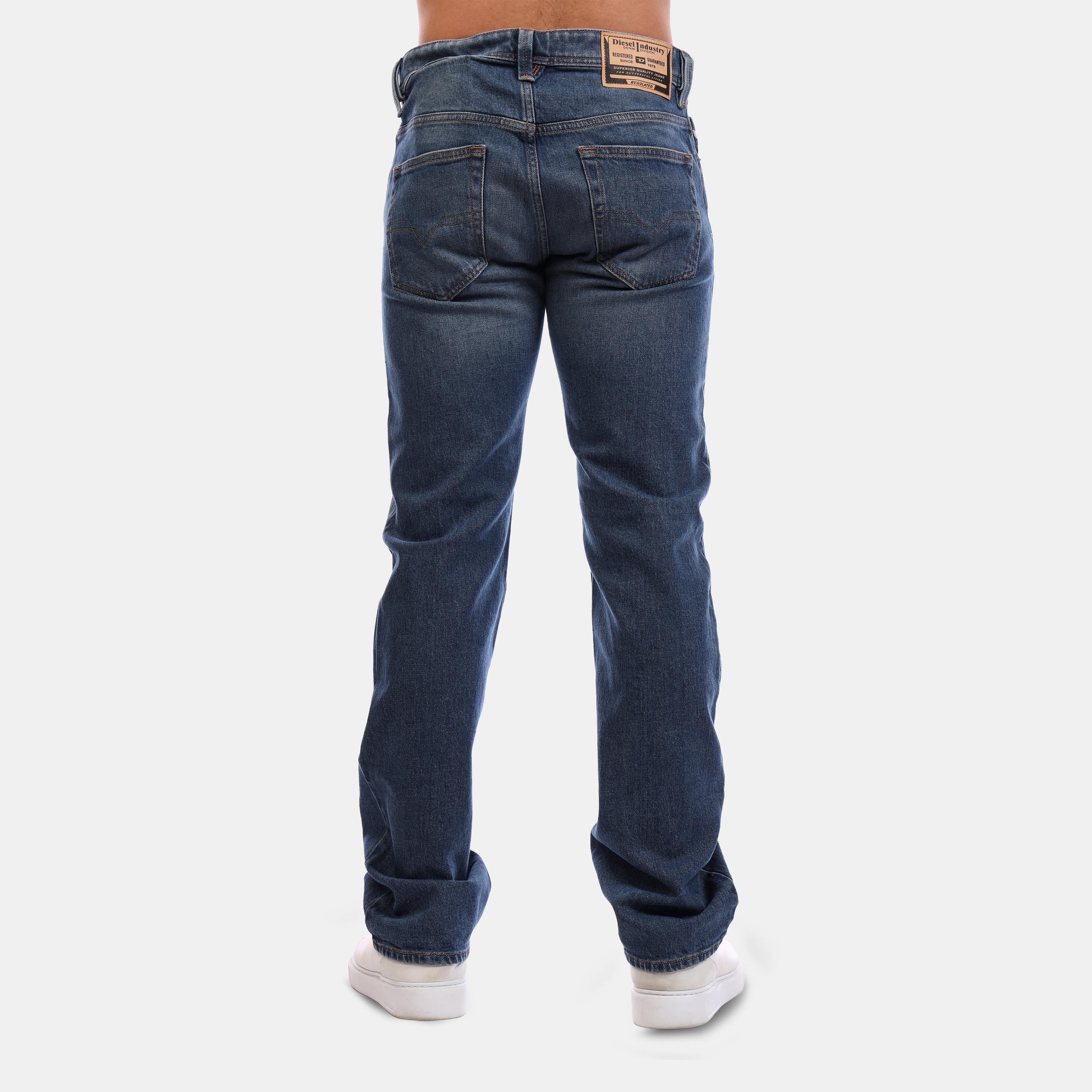 Blue Denim - Diesel - Men's Straight Leg Jeans - 4