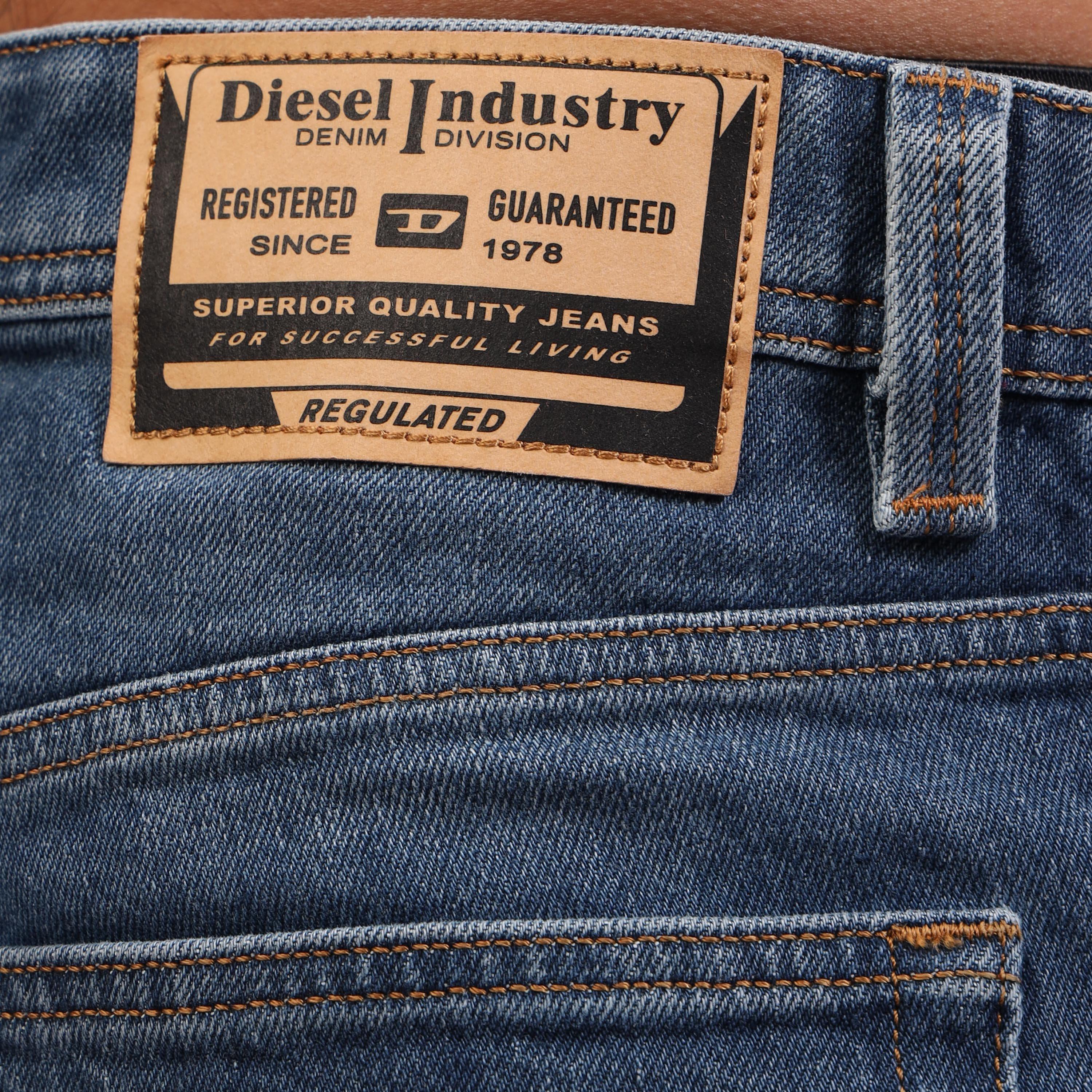 Blue Denim - Diesel - Men's Straight Leg Jeans - 5
