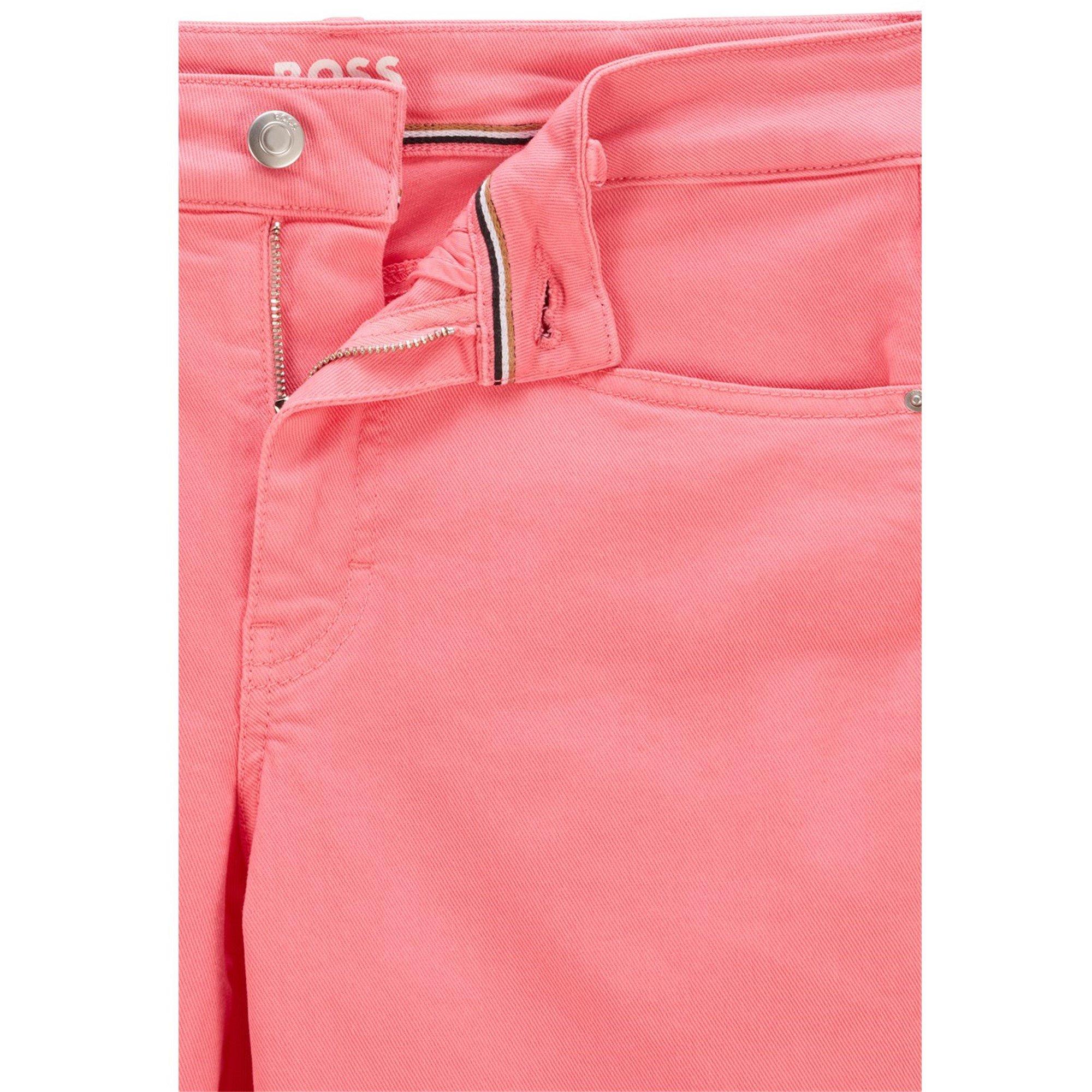 Medium Pink - Boss - Women's Slim Cropped Jeans - 6