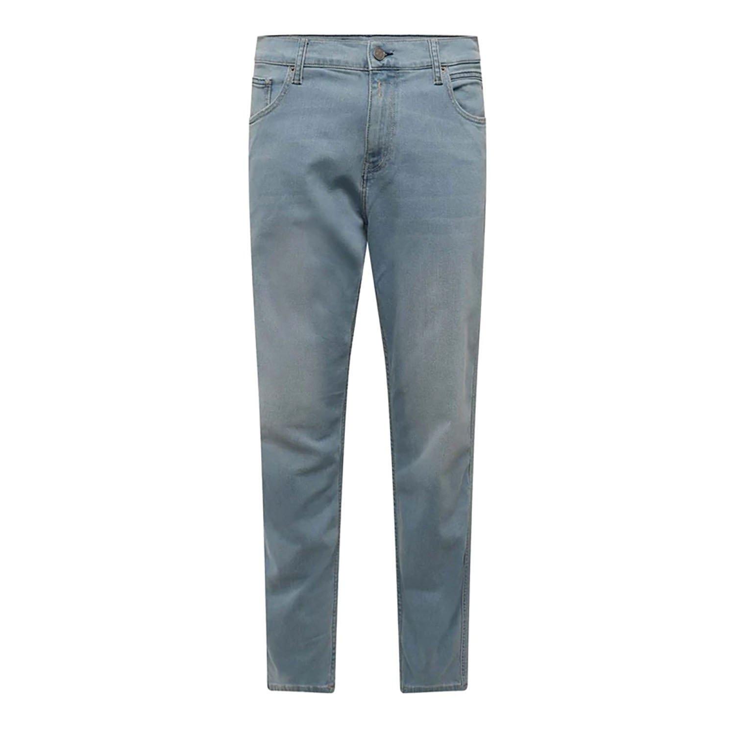 Blue - Replay - Men's Sandot Tapered-Fit Straight Leg Jeans