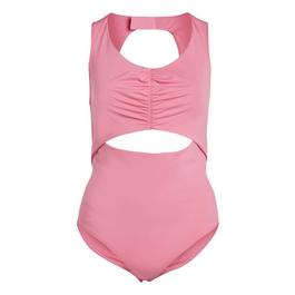 adidas Collective Power Plus Size Leotard Womens