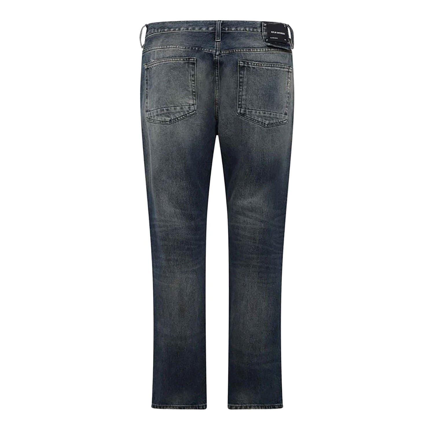 Blue - Replay - Men's Sartoriale Relaxed Fit Straight Leg Jeans - 2