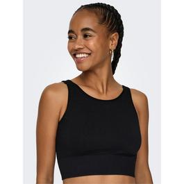 Only Play Seamless Short Training Crop Top