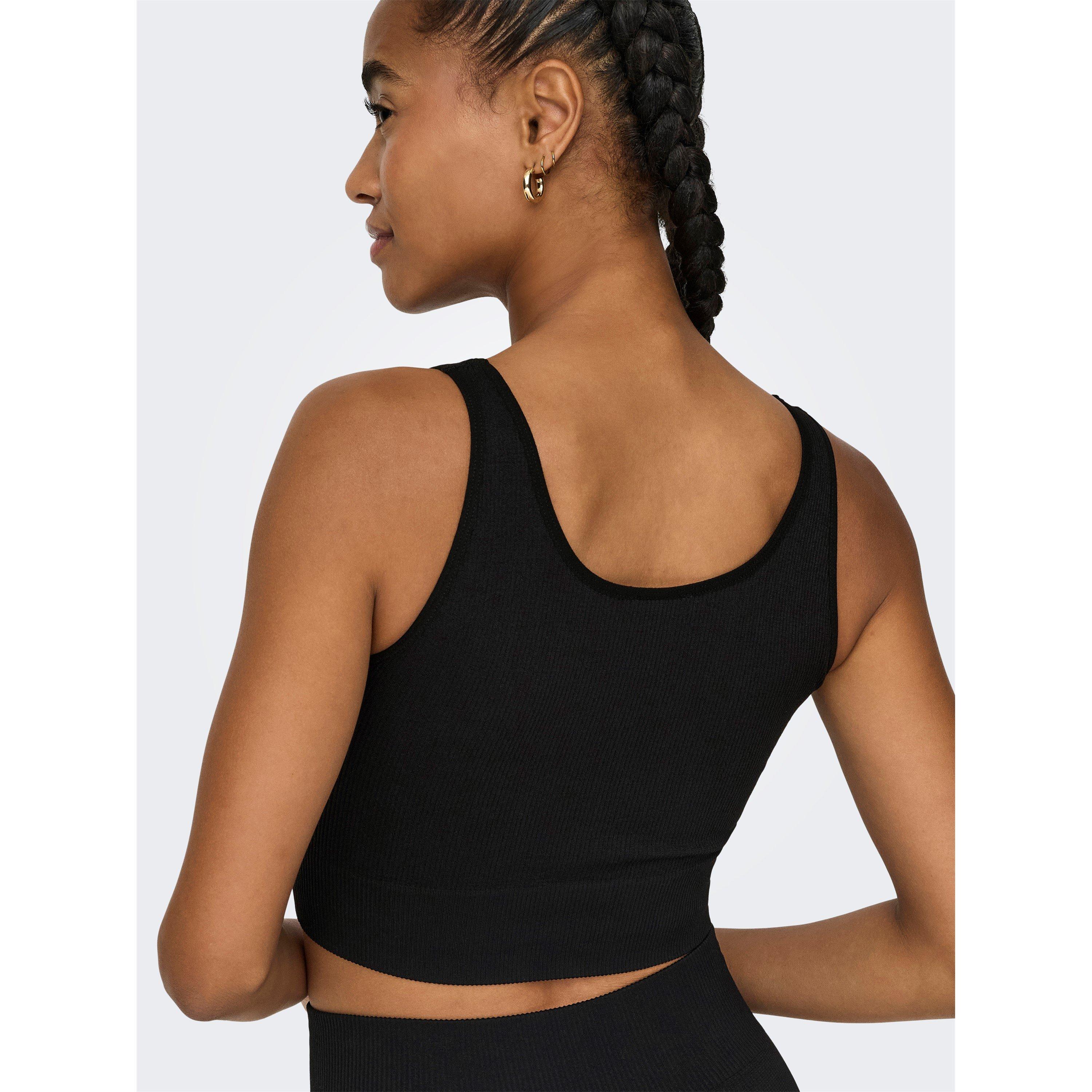 Zwart - Only Play - Seamless Training Crop Top - 7