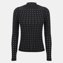 Biba Biba Ribbed Long Sleeve Top