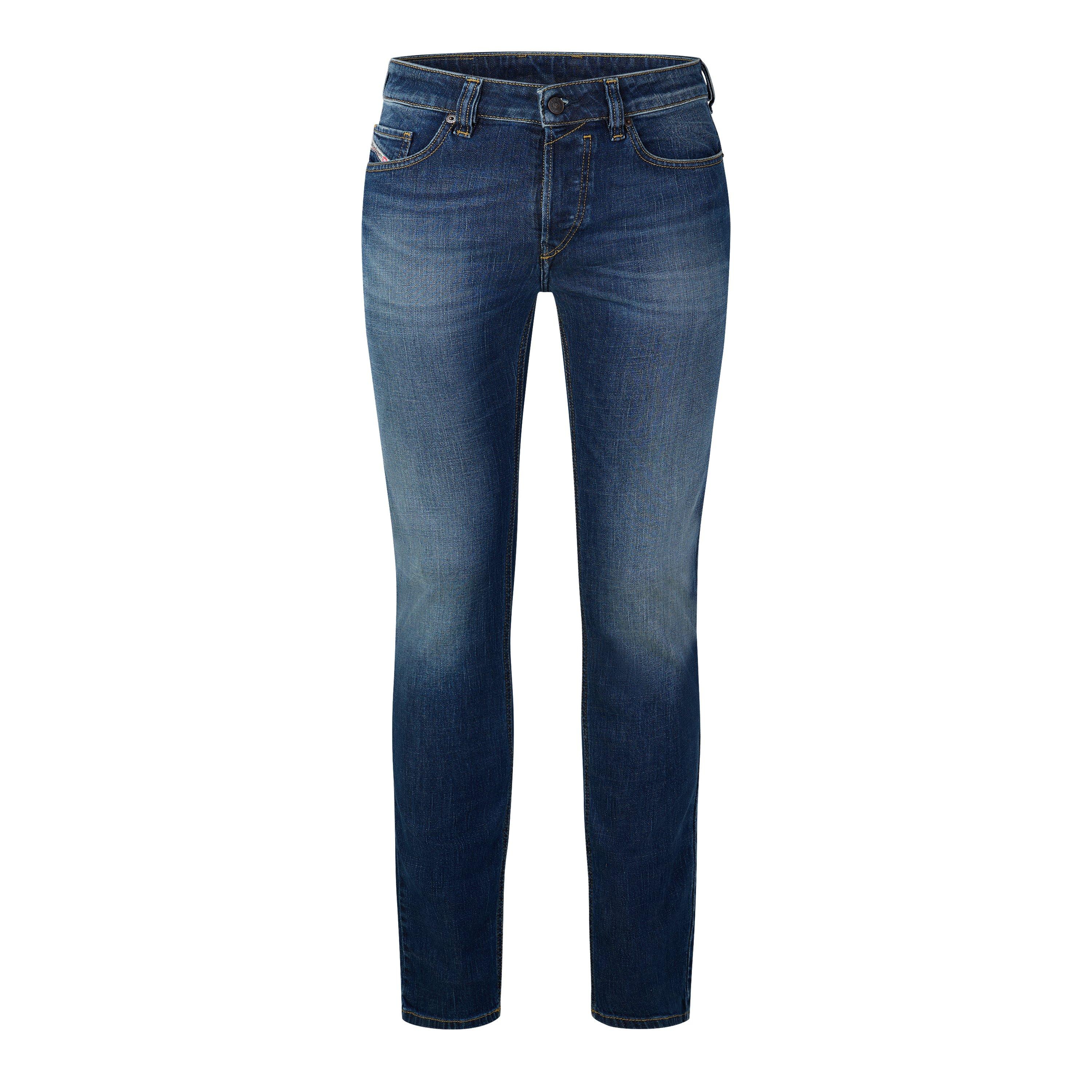 Blue Denim - Diesel - Men's Safado-X Straight Leg Jeans - 1