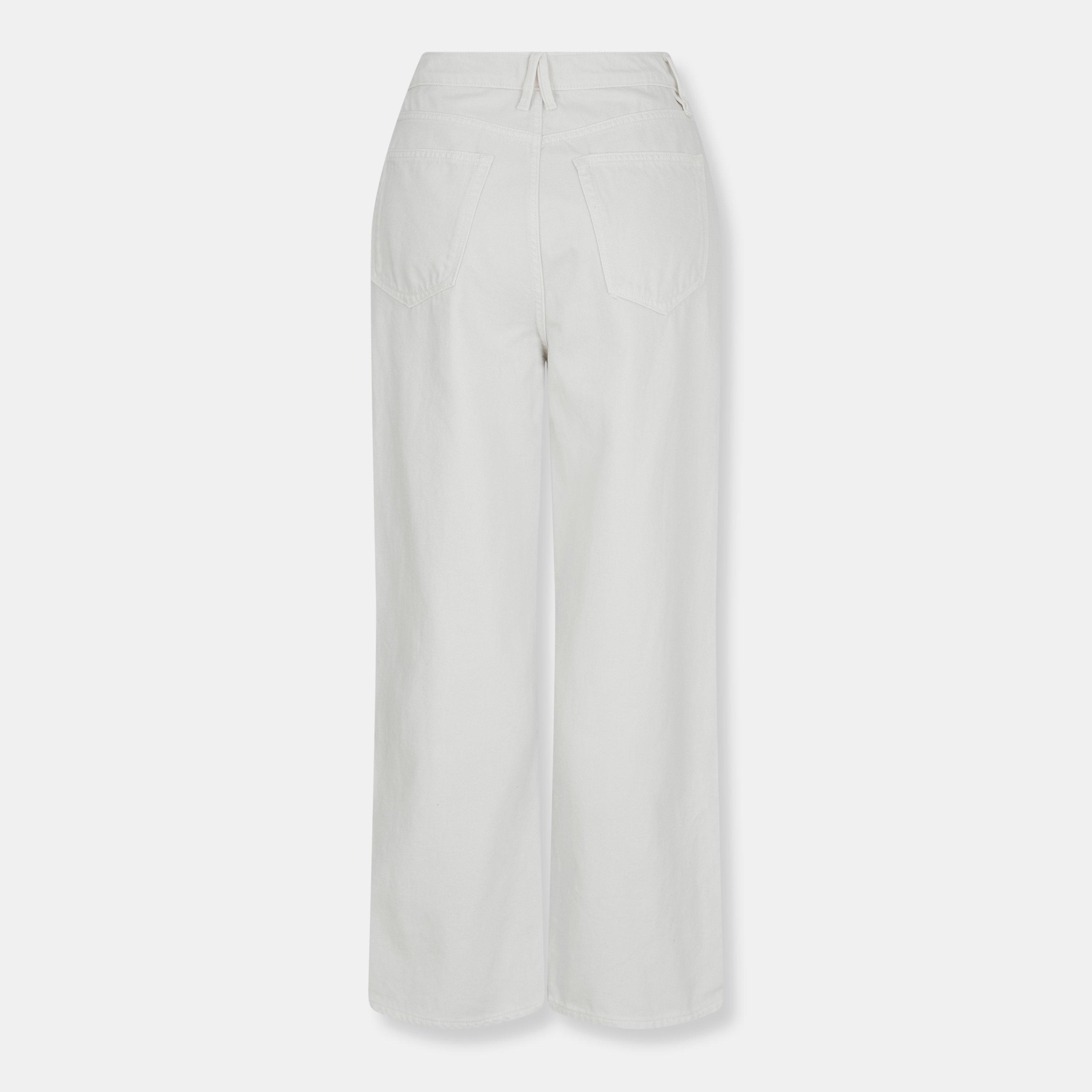 cloud white001 - Good American - Women's Straight Leg Jeans - 2