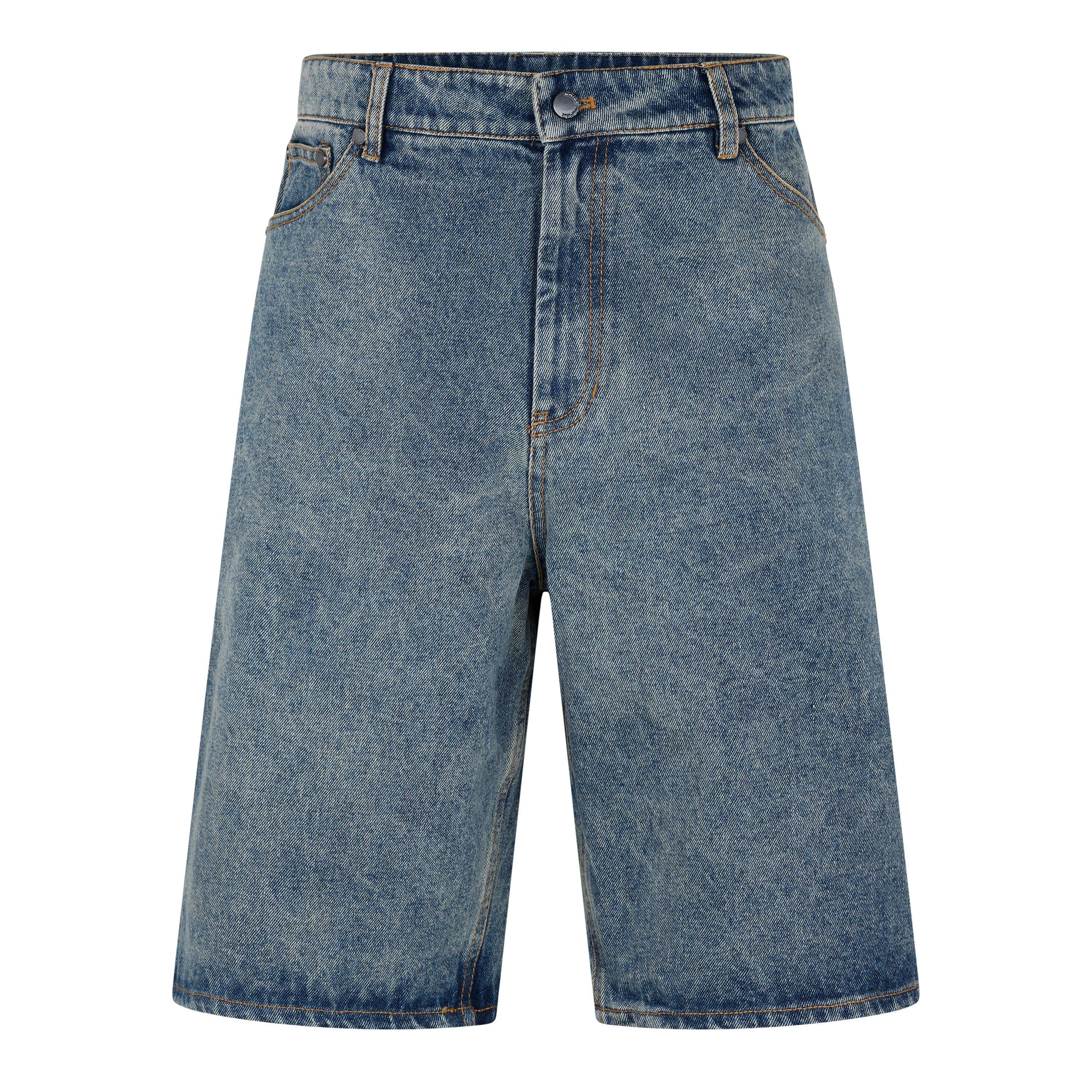 Denim - Daily Paper - Men's Shield Denim Shorts - 1