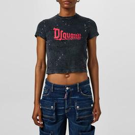 DSquared2 DSQ Mini Fit Tee Ld34