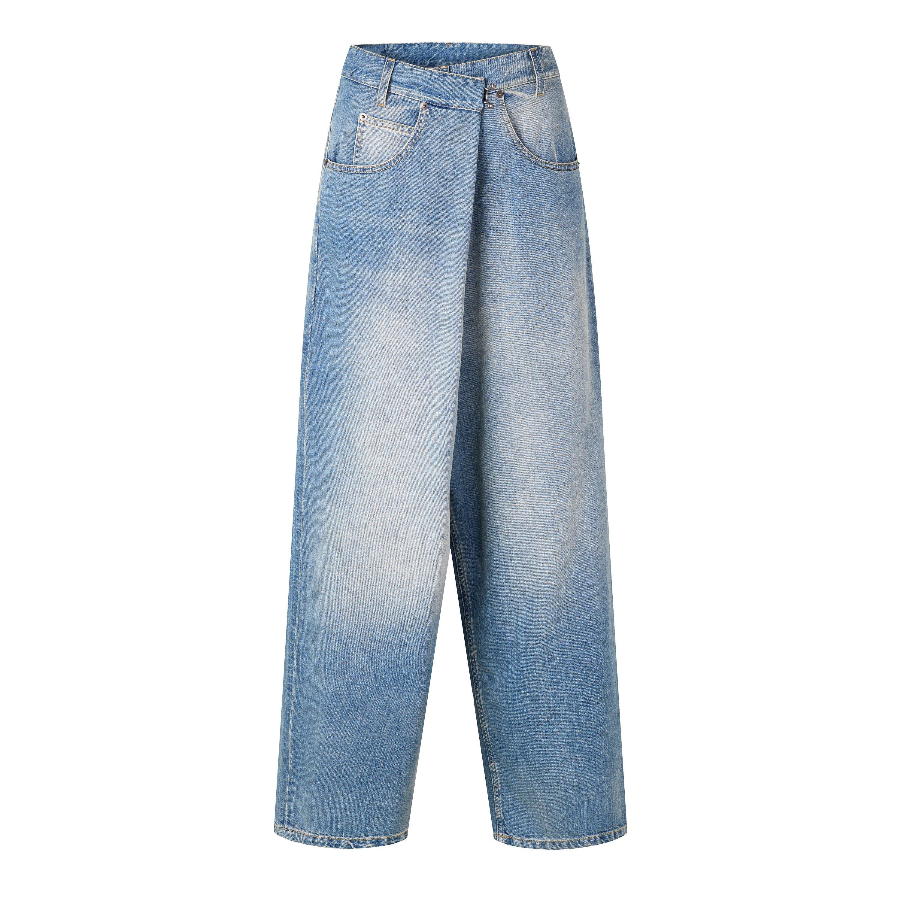 Maison Margiela | MMM Wrp Denim Trs Ld63 | HARVEY NICHOLS