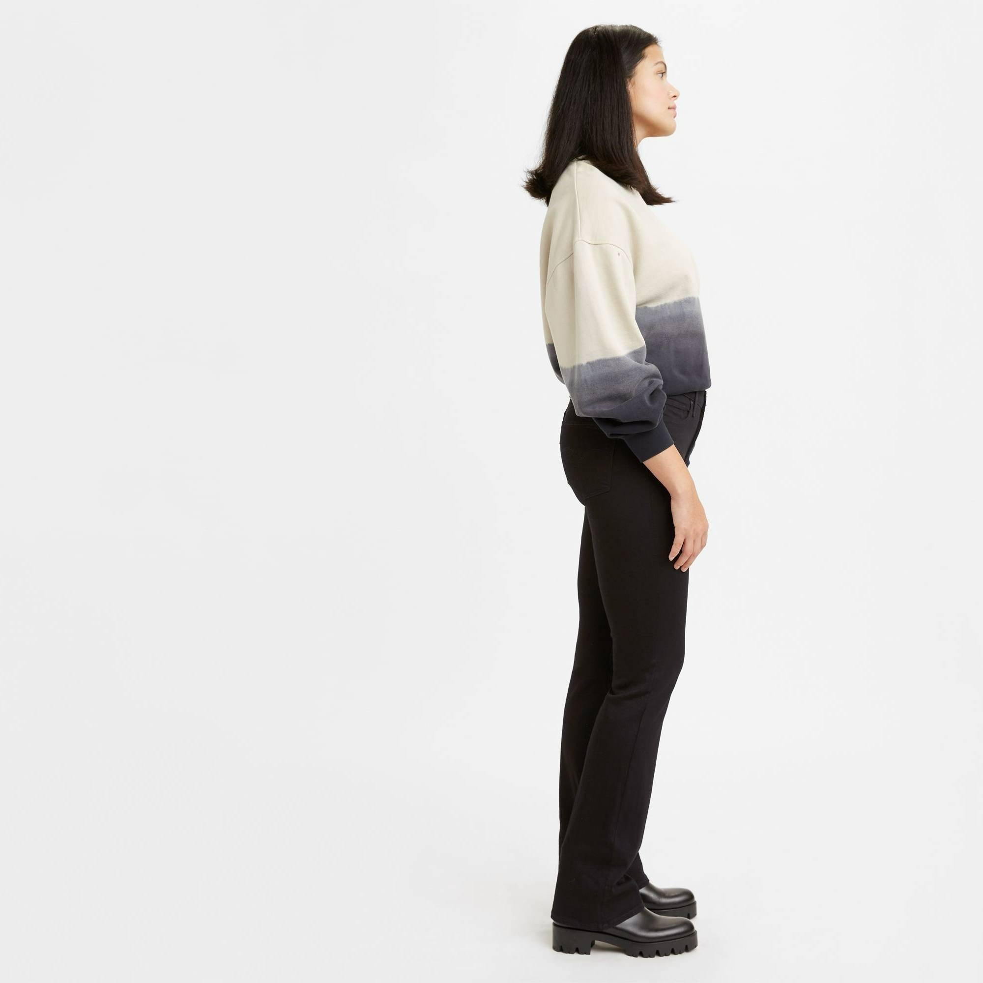 Zacht Zwart 09 - Levis - 315 Shaping Bootcut Jeans - 2