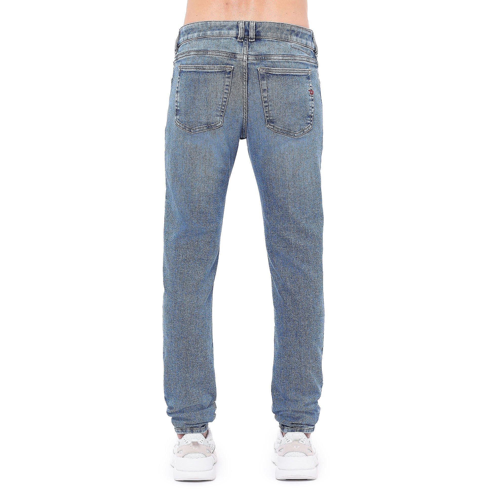 Blue Denim - Diesel - Sleenker Skinny Jeans - 2