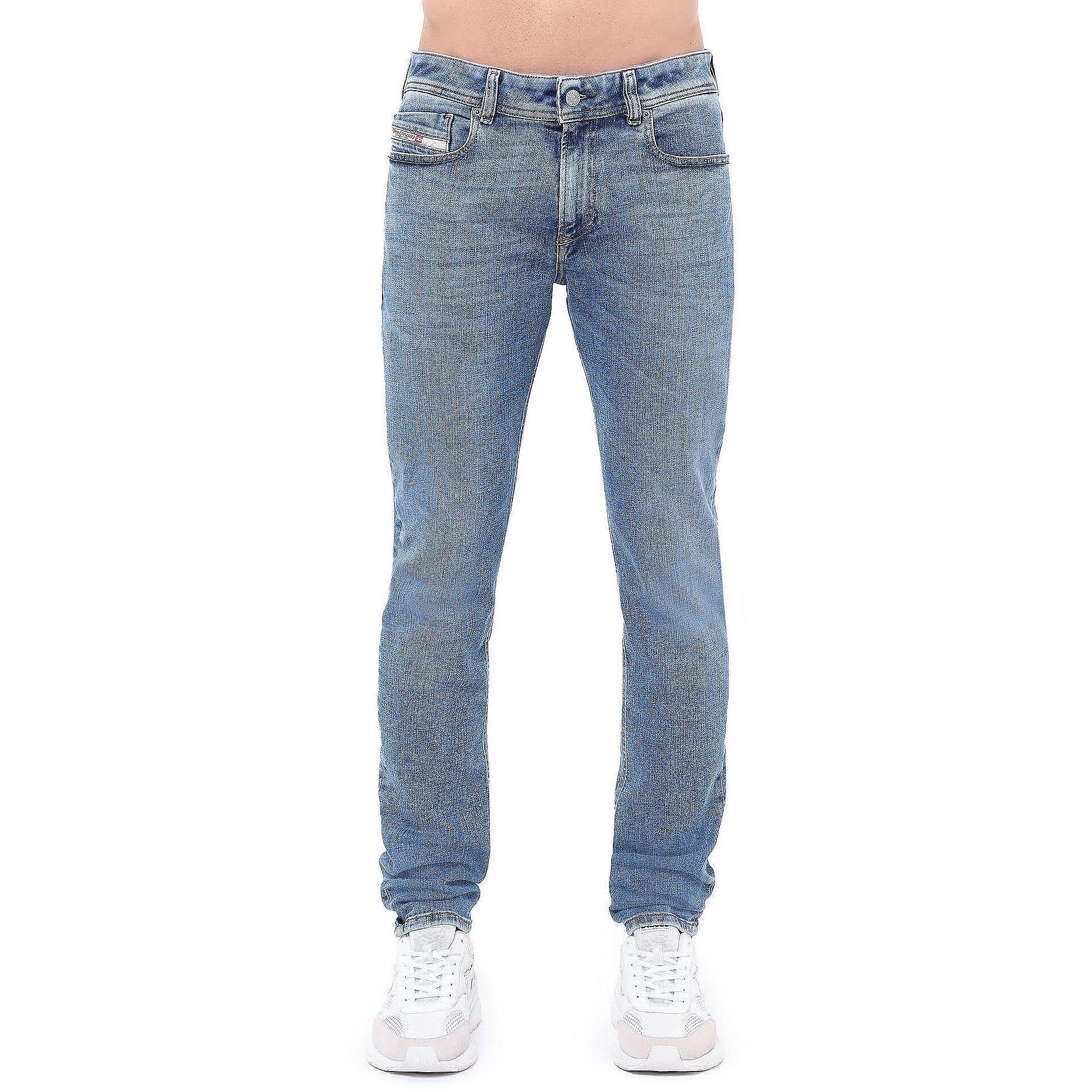 Blue Denim - Diesel - Sleenker Skinny Jeans - 3