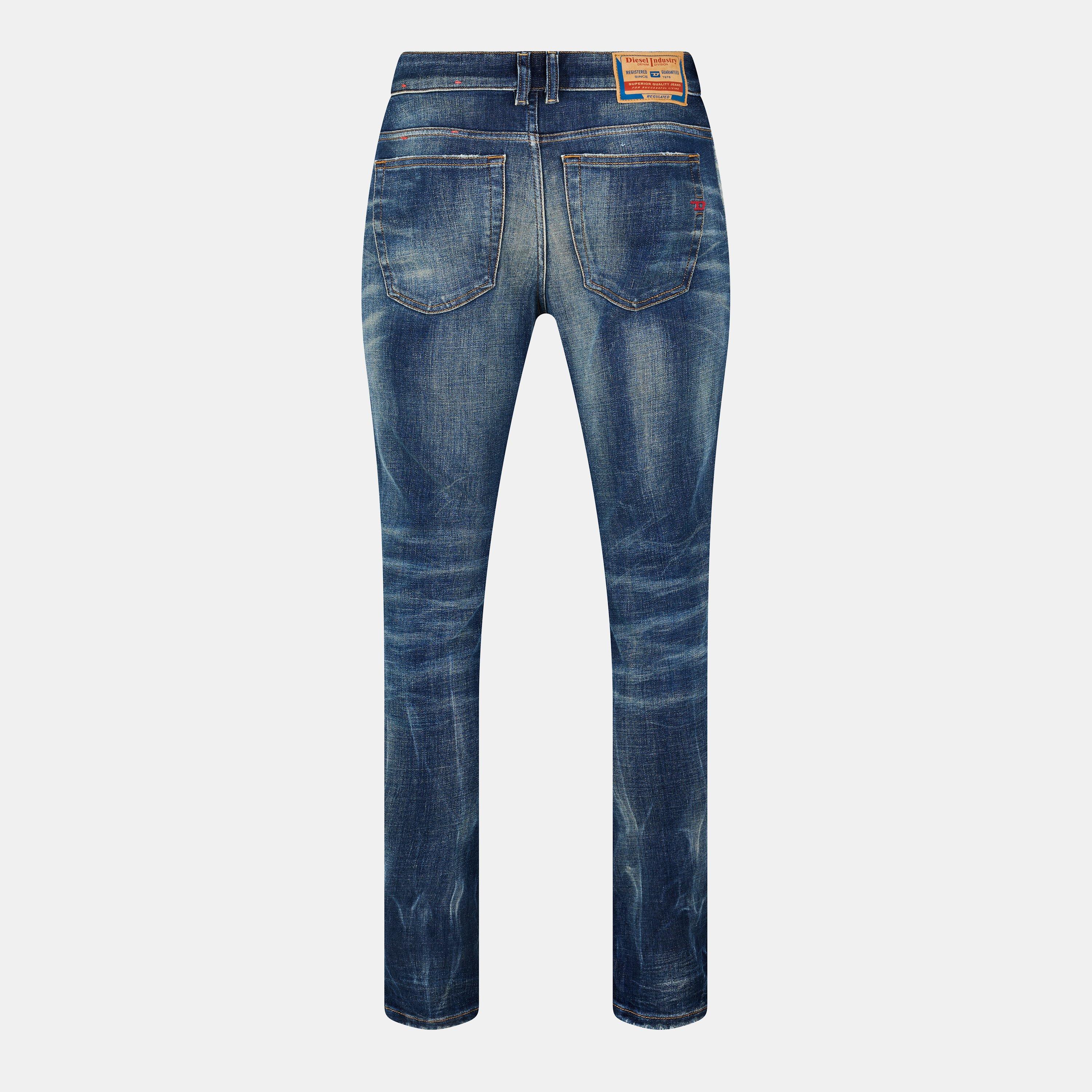 Blue Denim - Diesel - Sleenker Skinny Jeans - 2