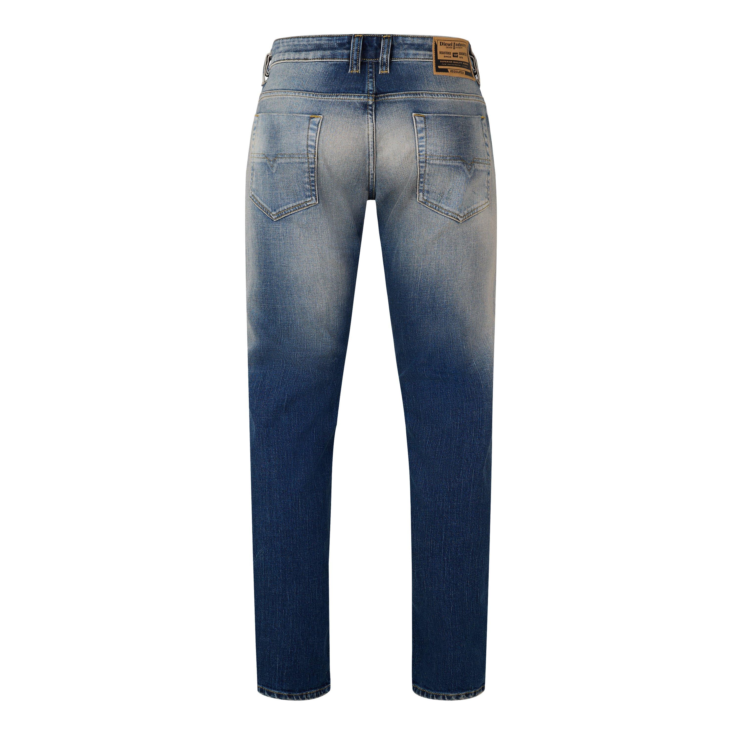 Blue Denim - Diesel - Men's Safado-X Straight Leg Jeans - 2