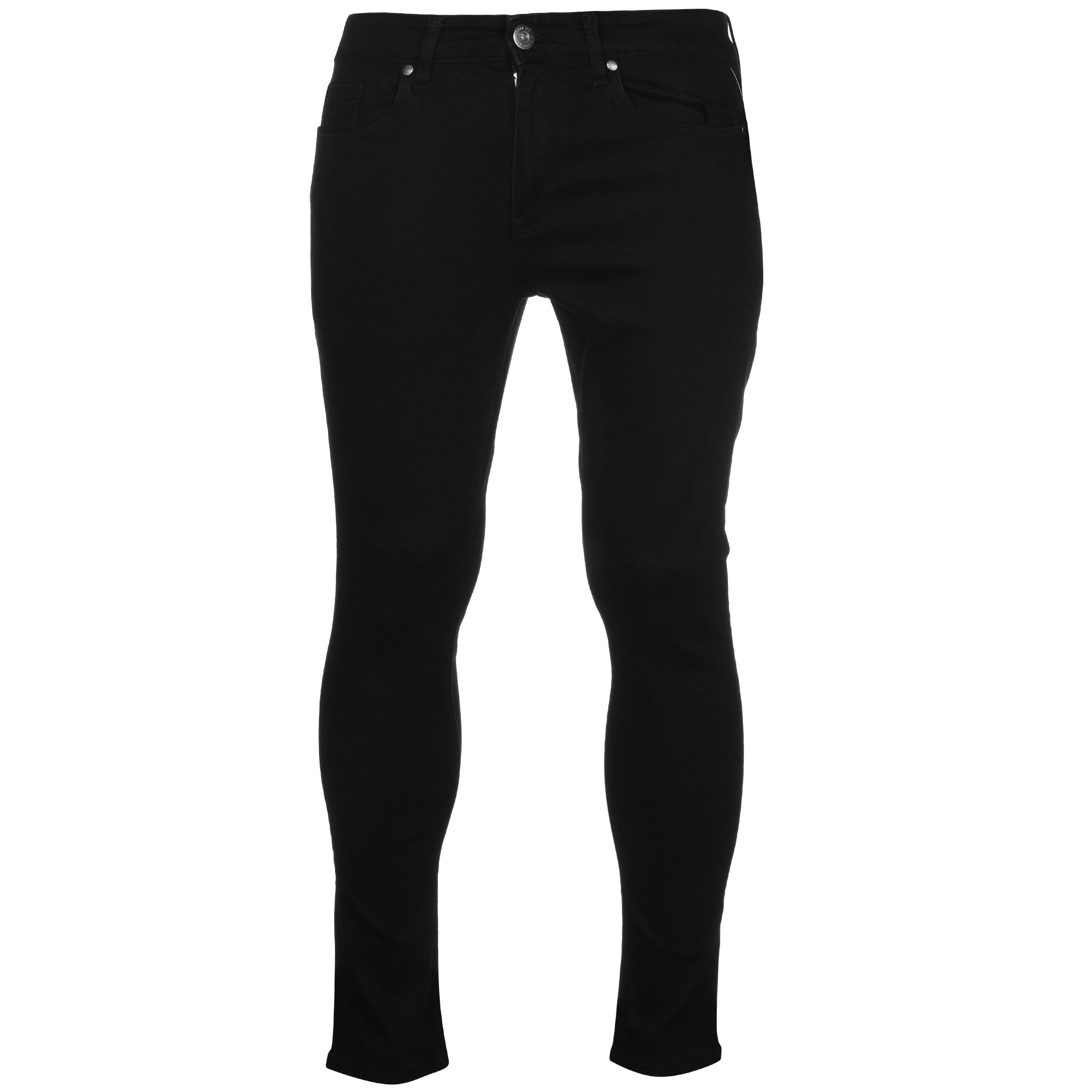 Firetrap Men's Super Skinny Jeans - Black 2 - 28 L30