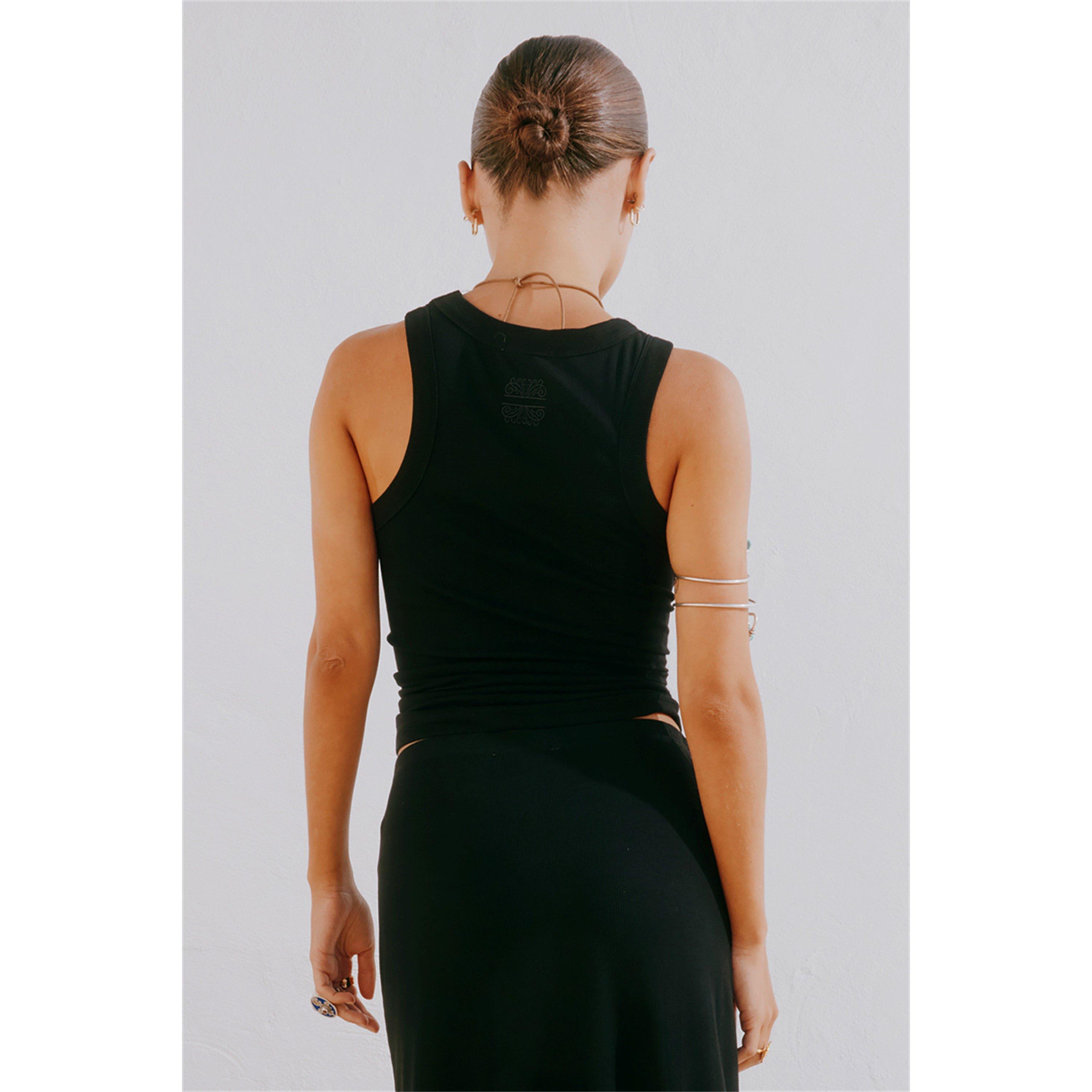 Black - Never Fully Dressed - Women's Sol Tank Vest - 5