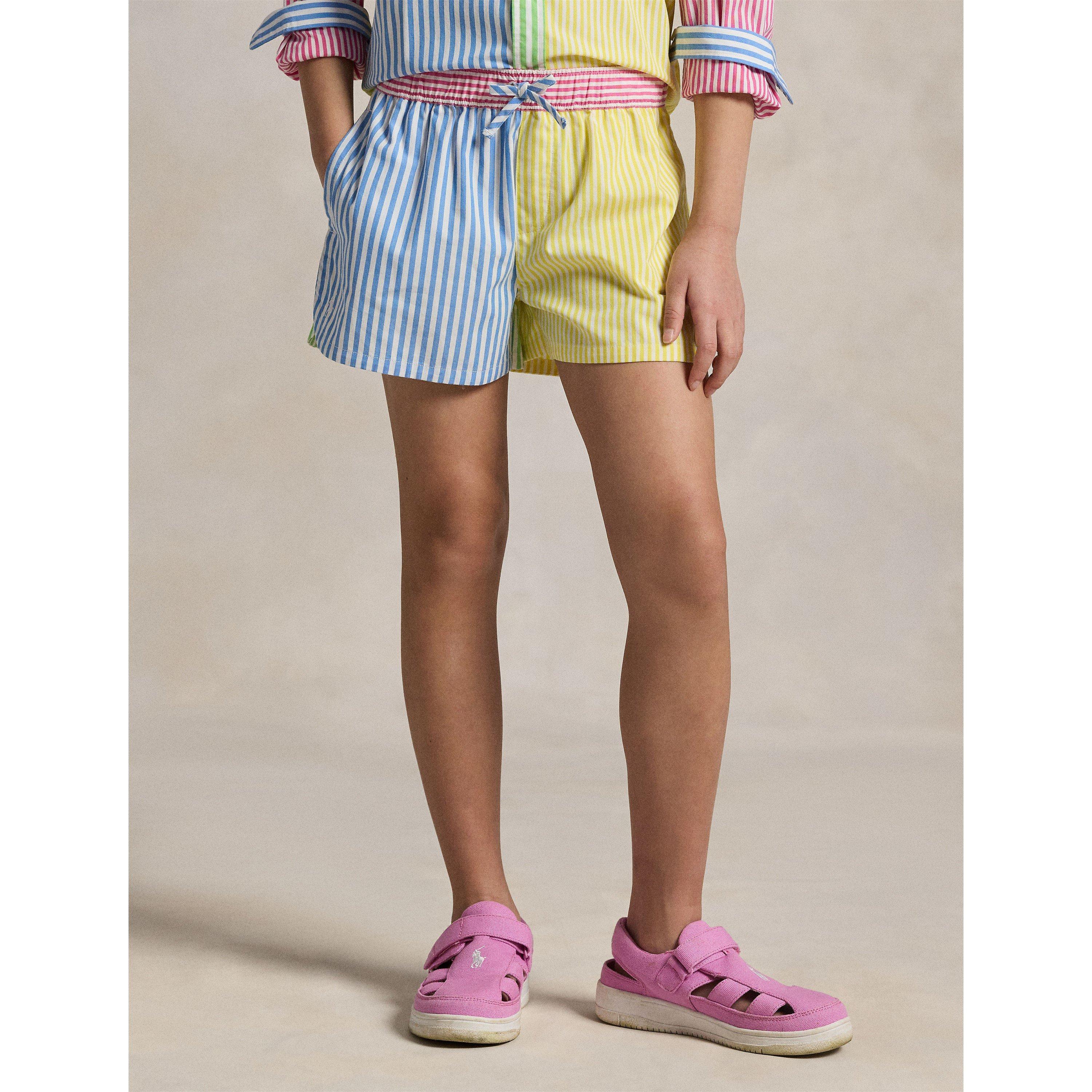 Multi - Polo Ralph Lauren - Striped Cotton Fun Short Juniors - 3