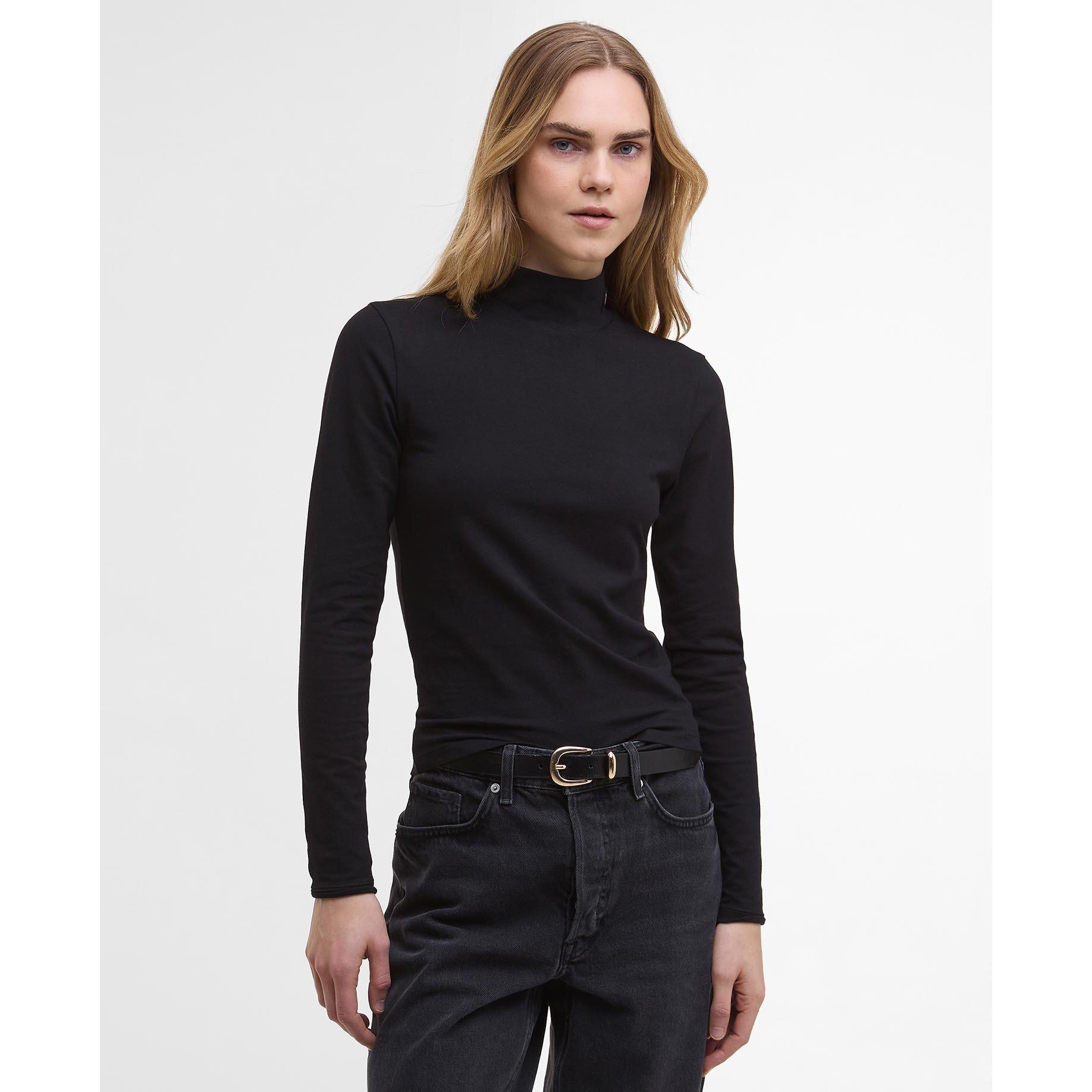 Black - Barbour International - Kylie T-Shirt - 2