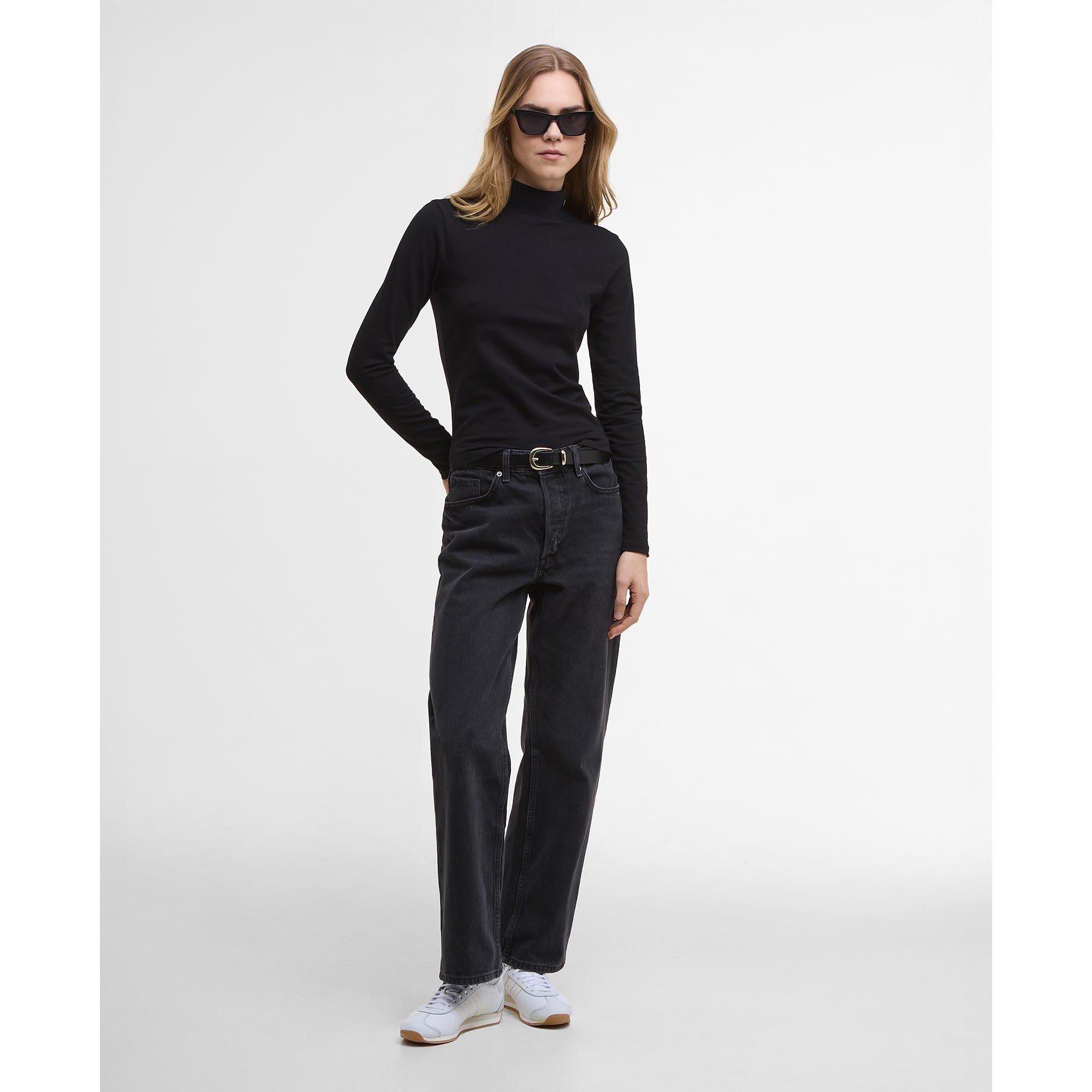 Black - Barbour International - Kylie T-Shirt - 5