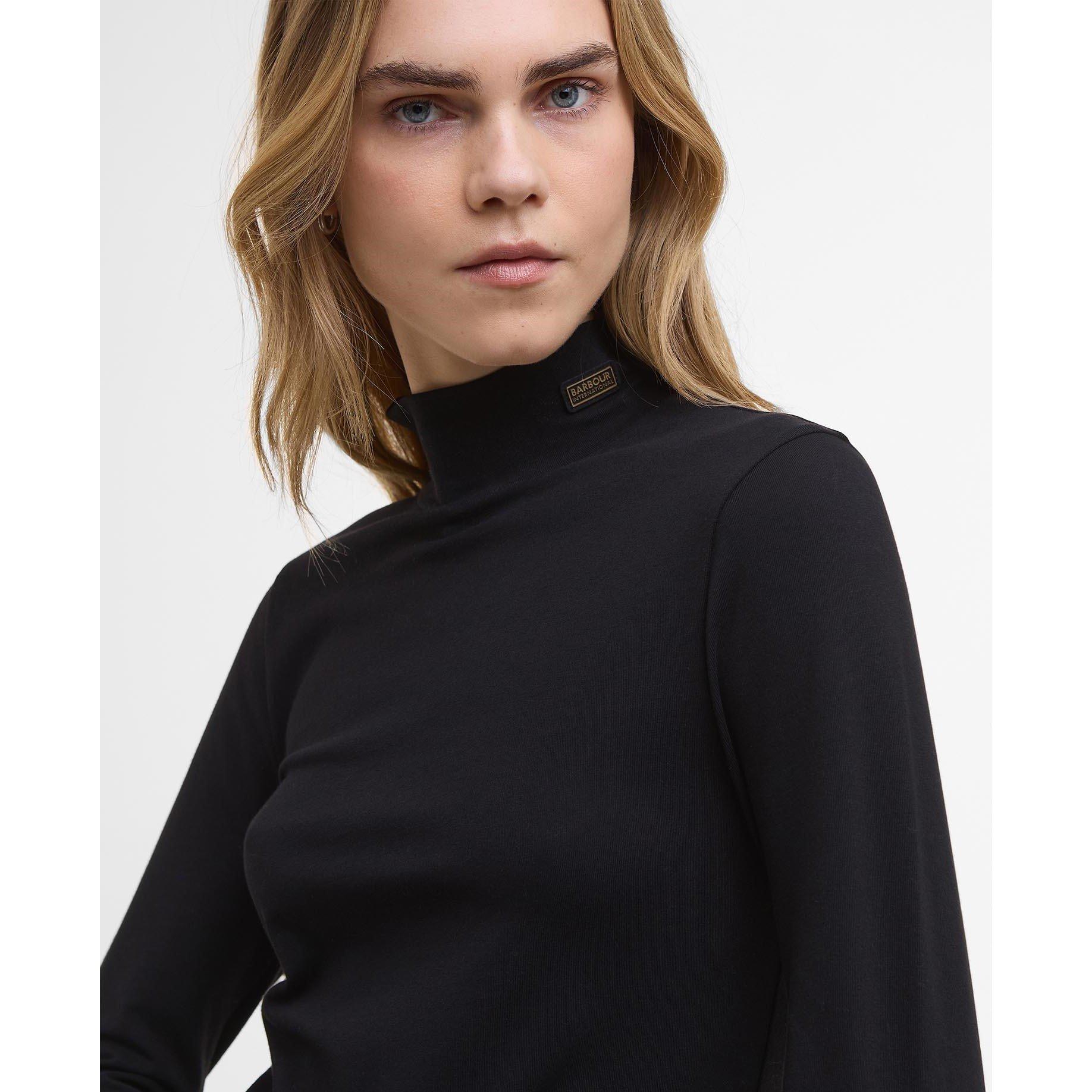 Black - Barbour International - Kylie T-Shirt - 4