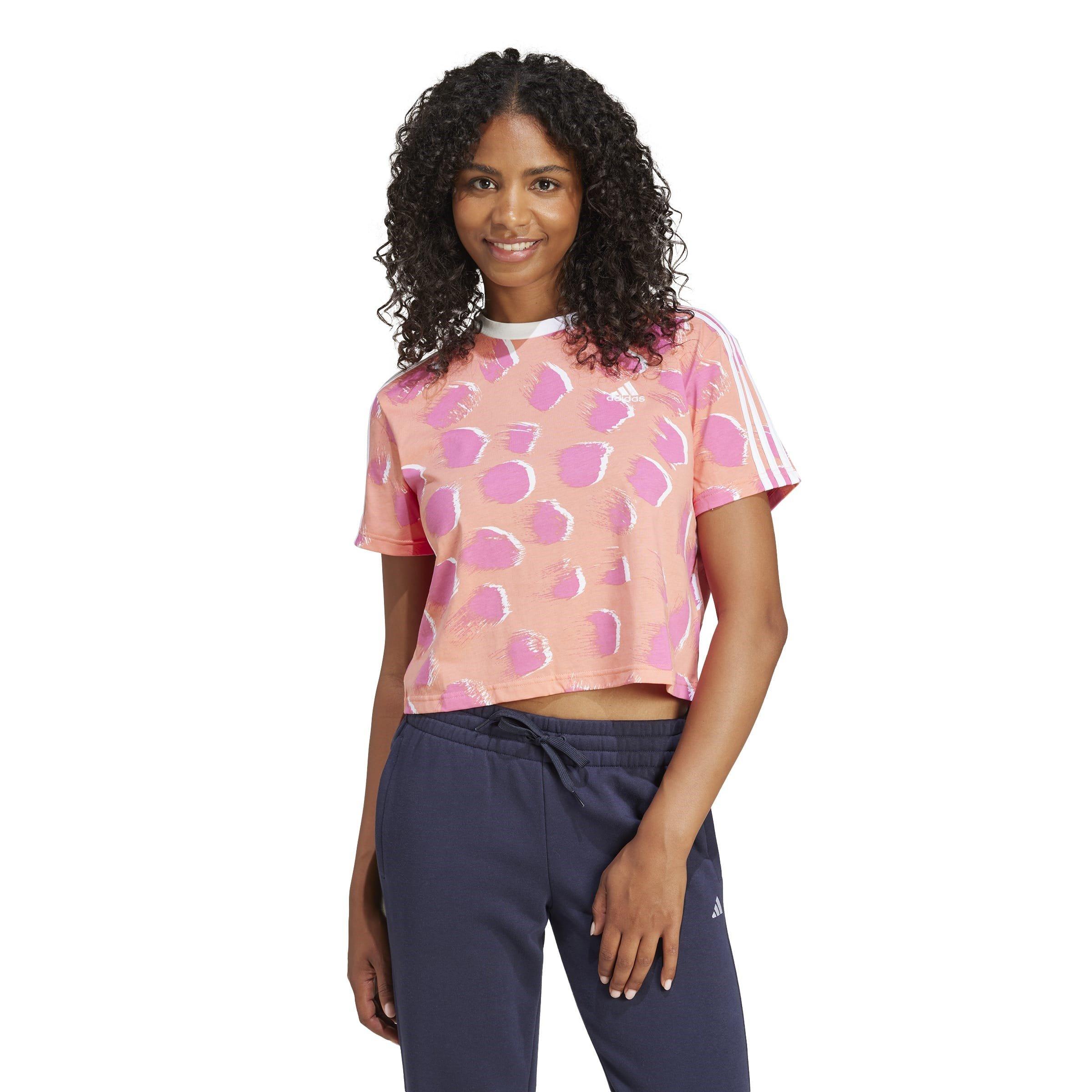 Coral - adidas Originals - W 3S Cr Top Ld99 - 2