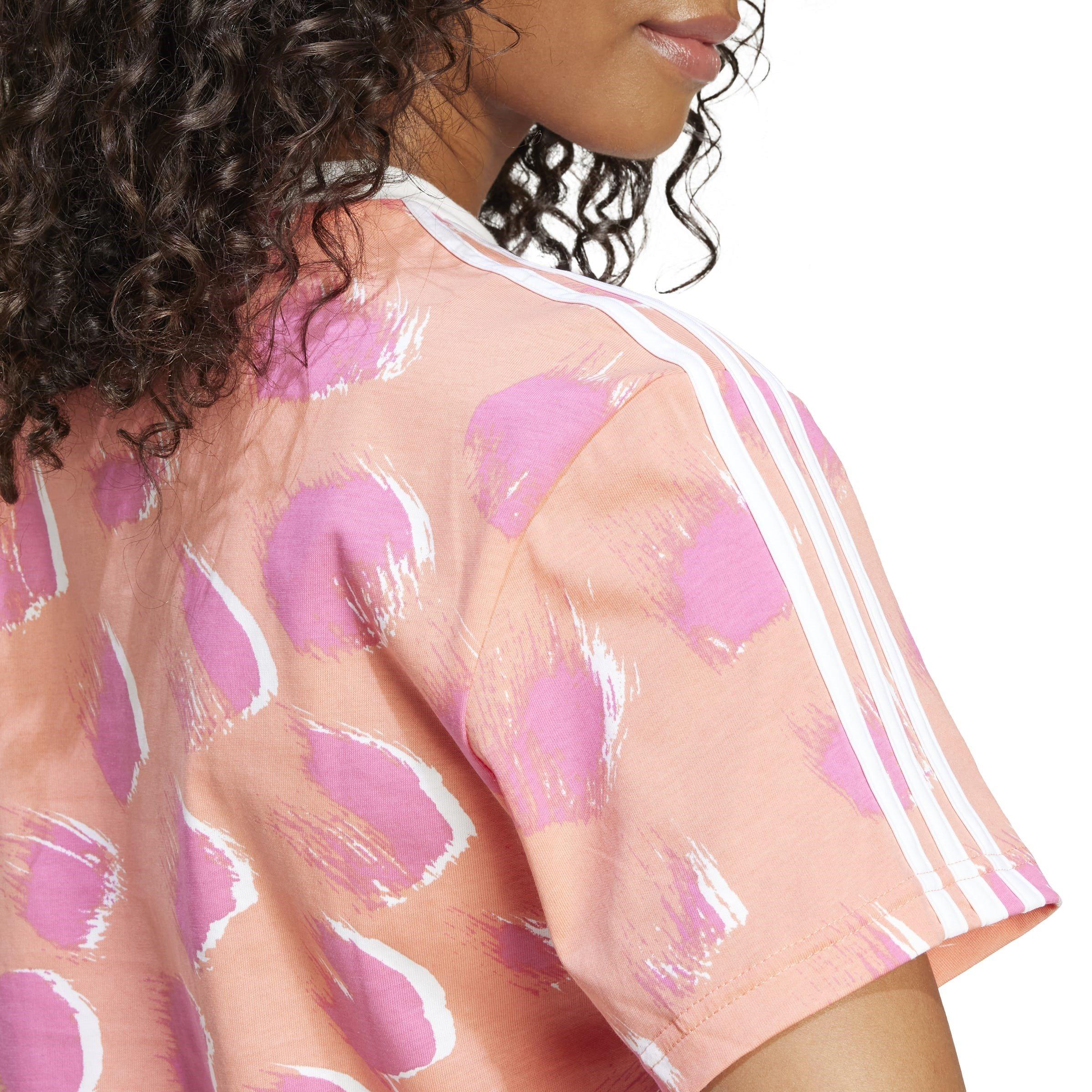 Coral - adidas Originals - W 3S Cr Top Ld99 - 6