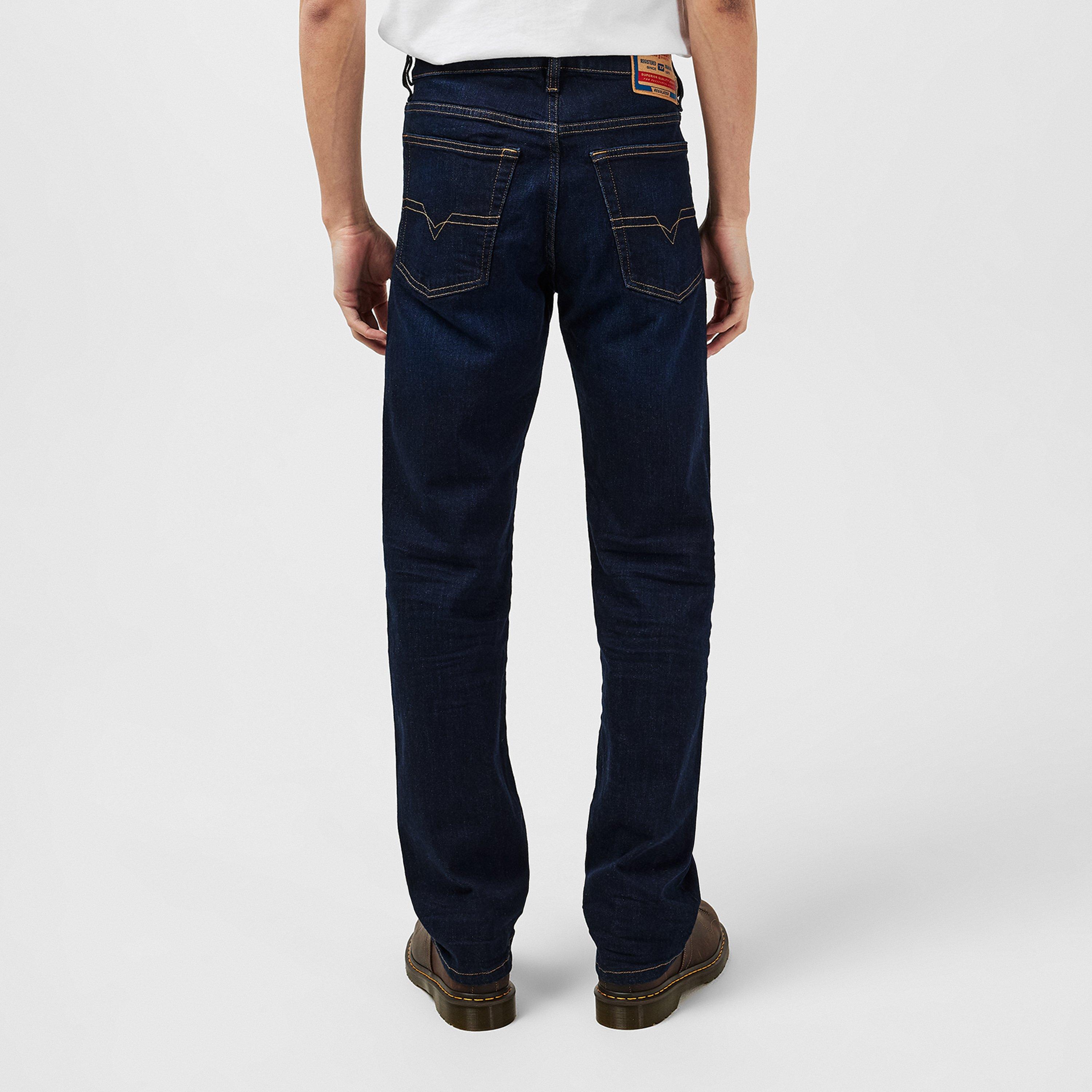 Dark Blue - Diesel - D Mihtry Straight Jeans - 4
