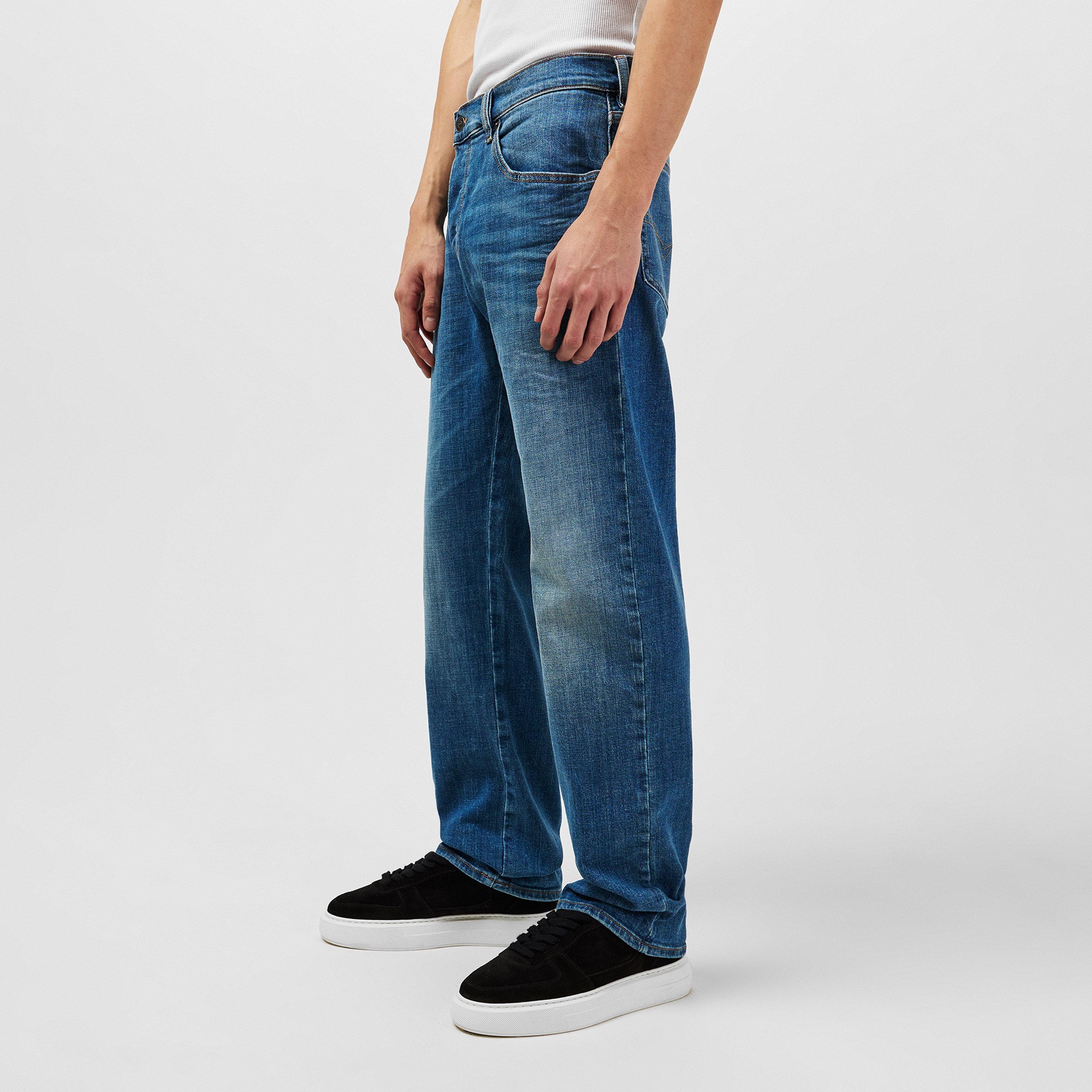 Light Blue - Diesel - D Mihtry Straight Jeans - 5