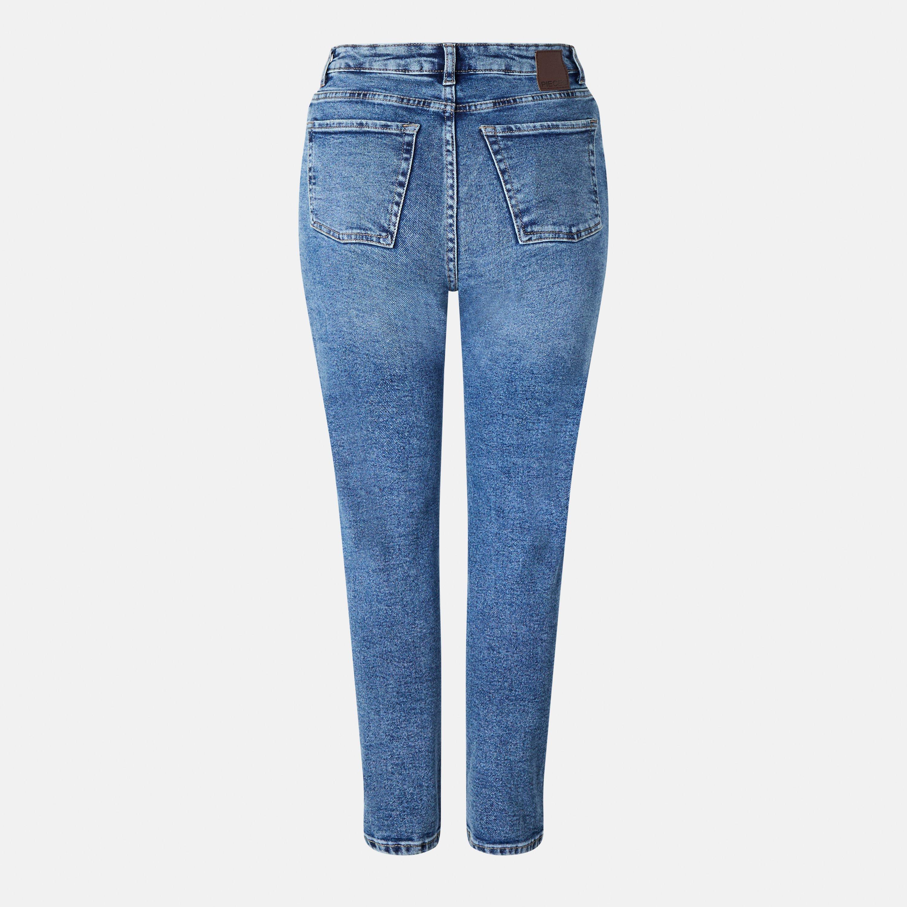 Medium blå - Pieces - Jeans Fem Wv Ld99 - 2