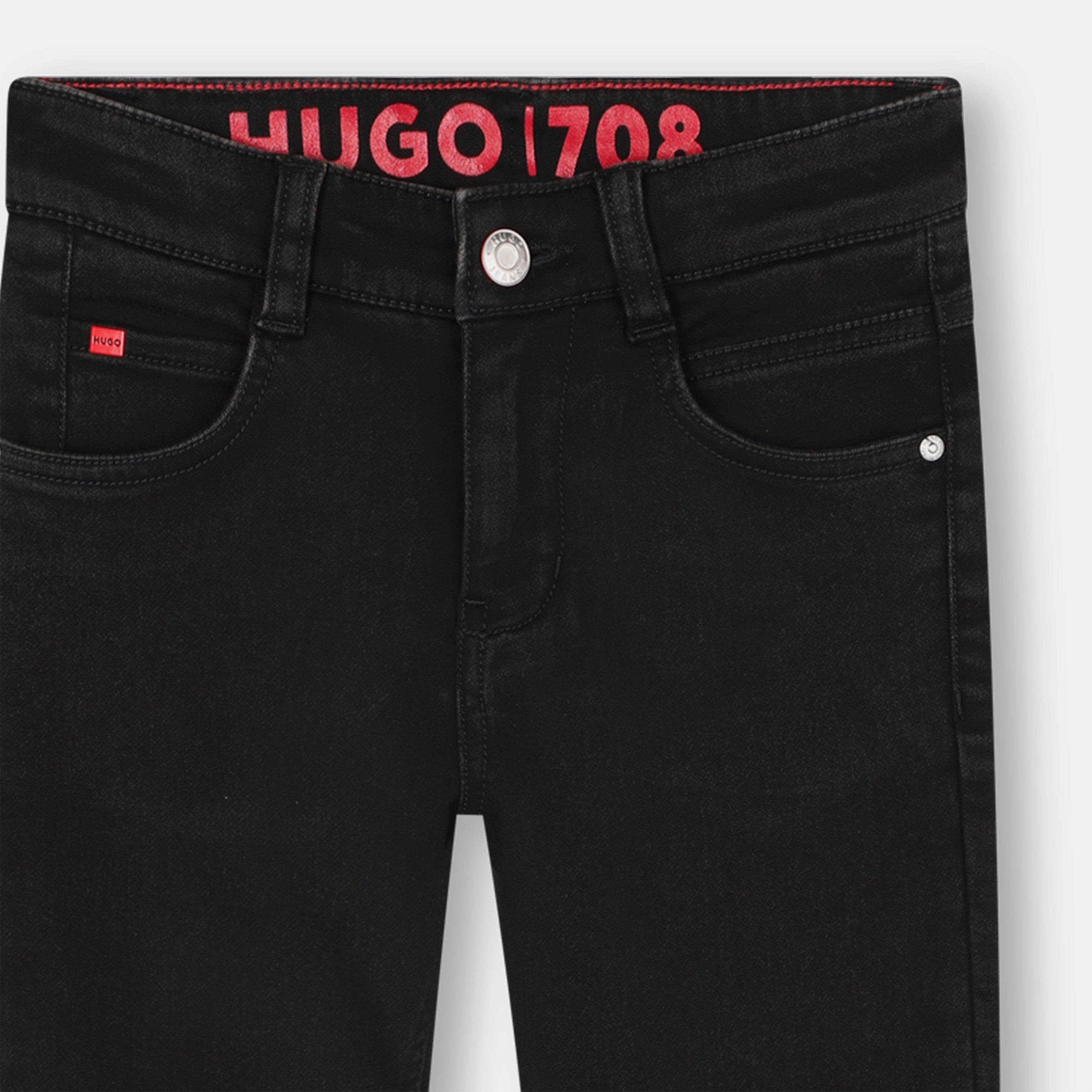 Black Z11 - Hugo - Kids Straight Jeans - 3