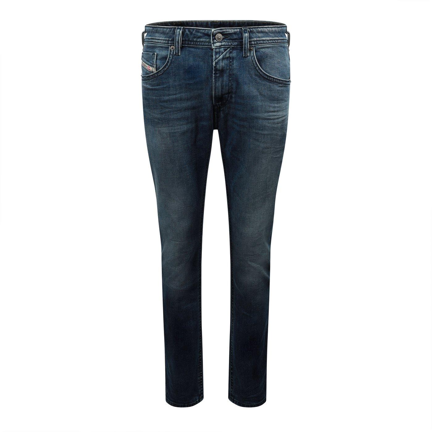 Blue Denim - Diesel - Men's Larkee-X Straight Leg Jeans - 1