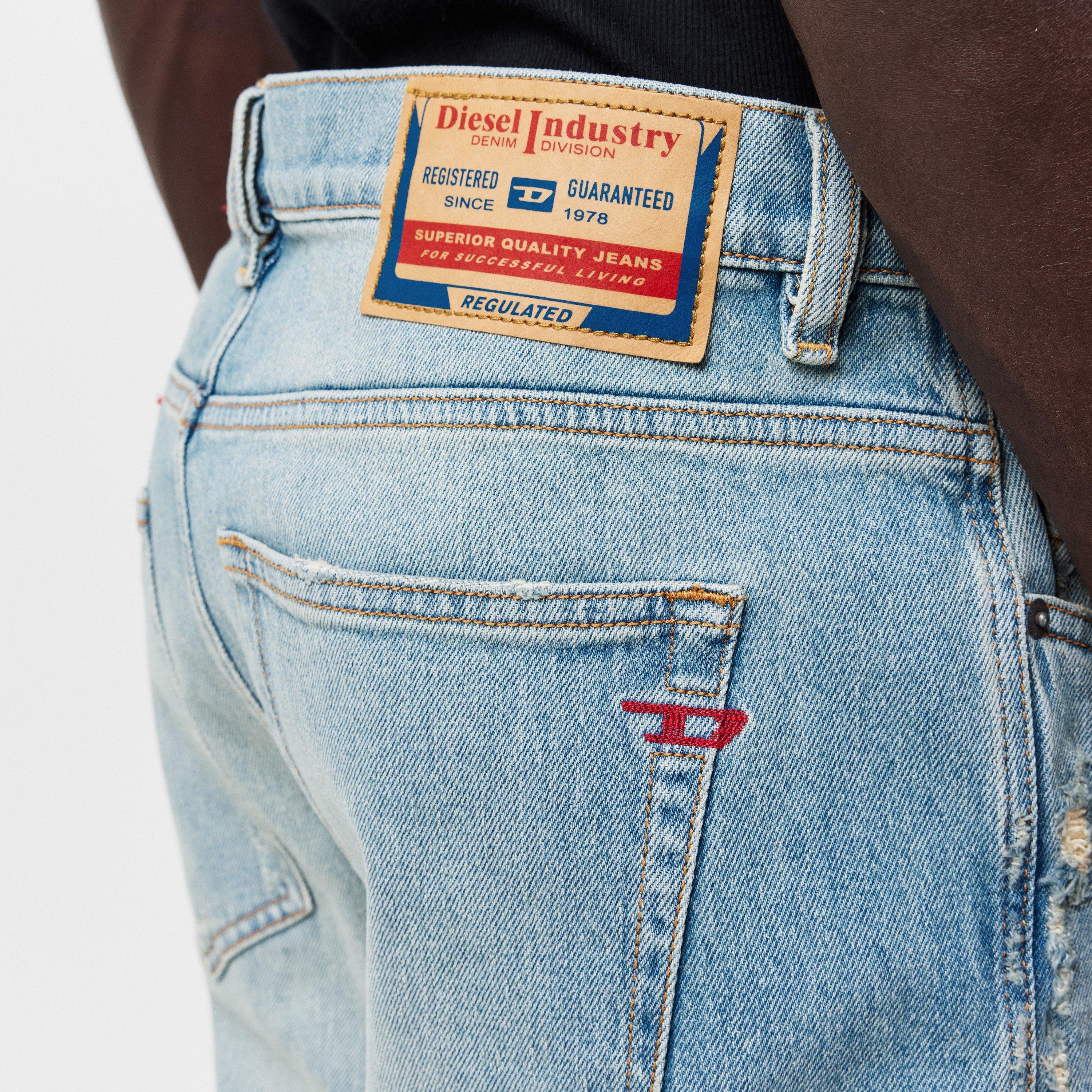 Blue Denim - Diesel - Men's Straight Leg Jeans - 5