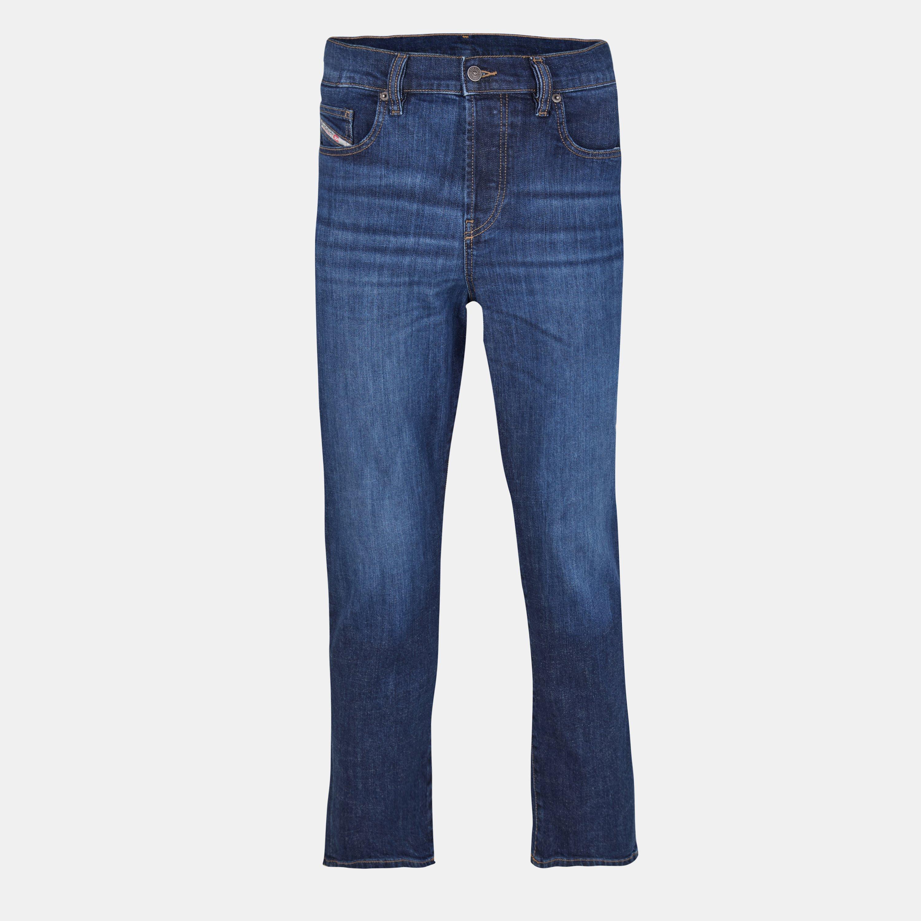 Diesel Men's Straight Leg Jeans - Blue Denim - 28W R