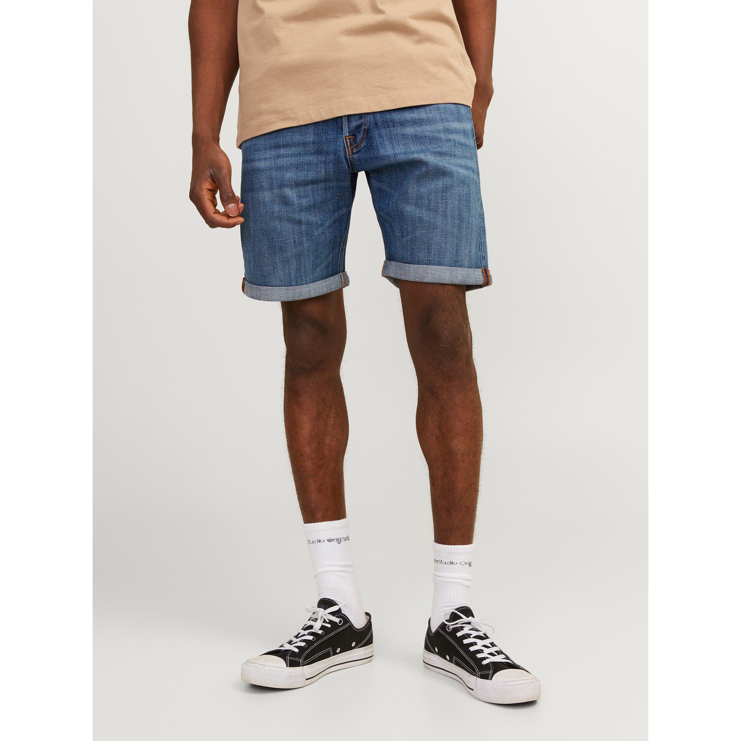 Jack And Jones Men's Chris Short Denim Shorts - Blue Denim - S