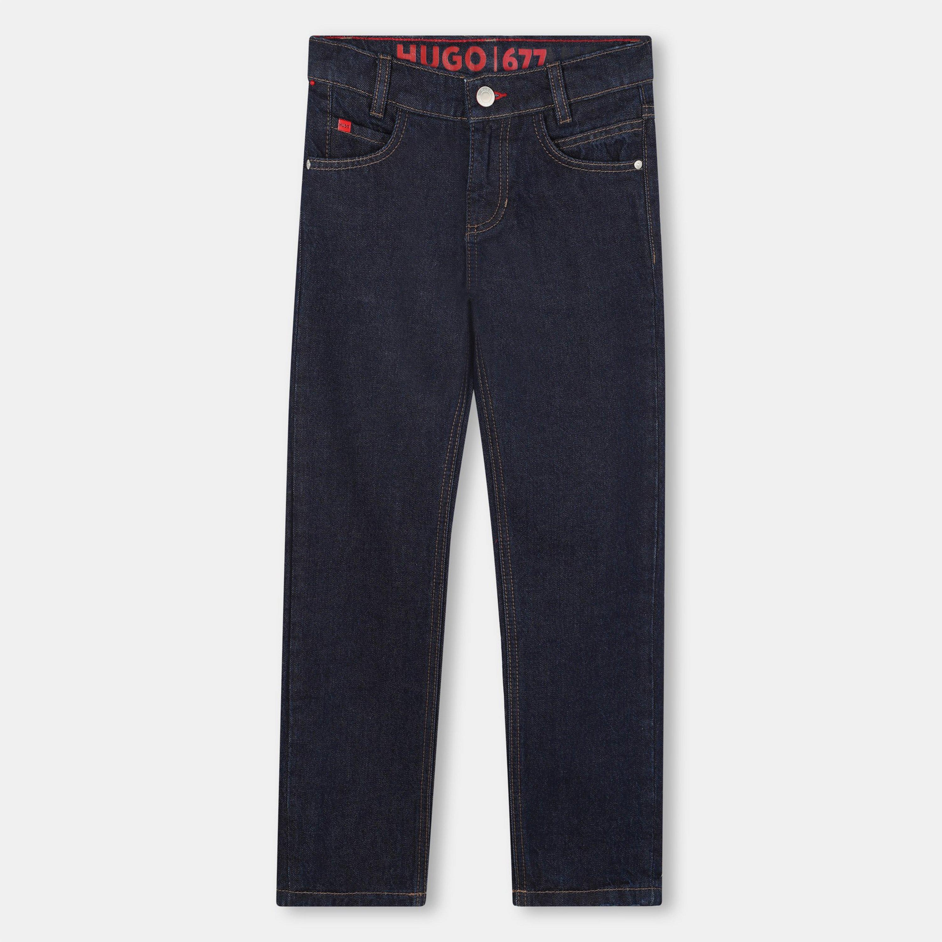 Rinse Wash Z09 - Hugo - Kids' Straight Leg Jeans - 1