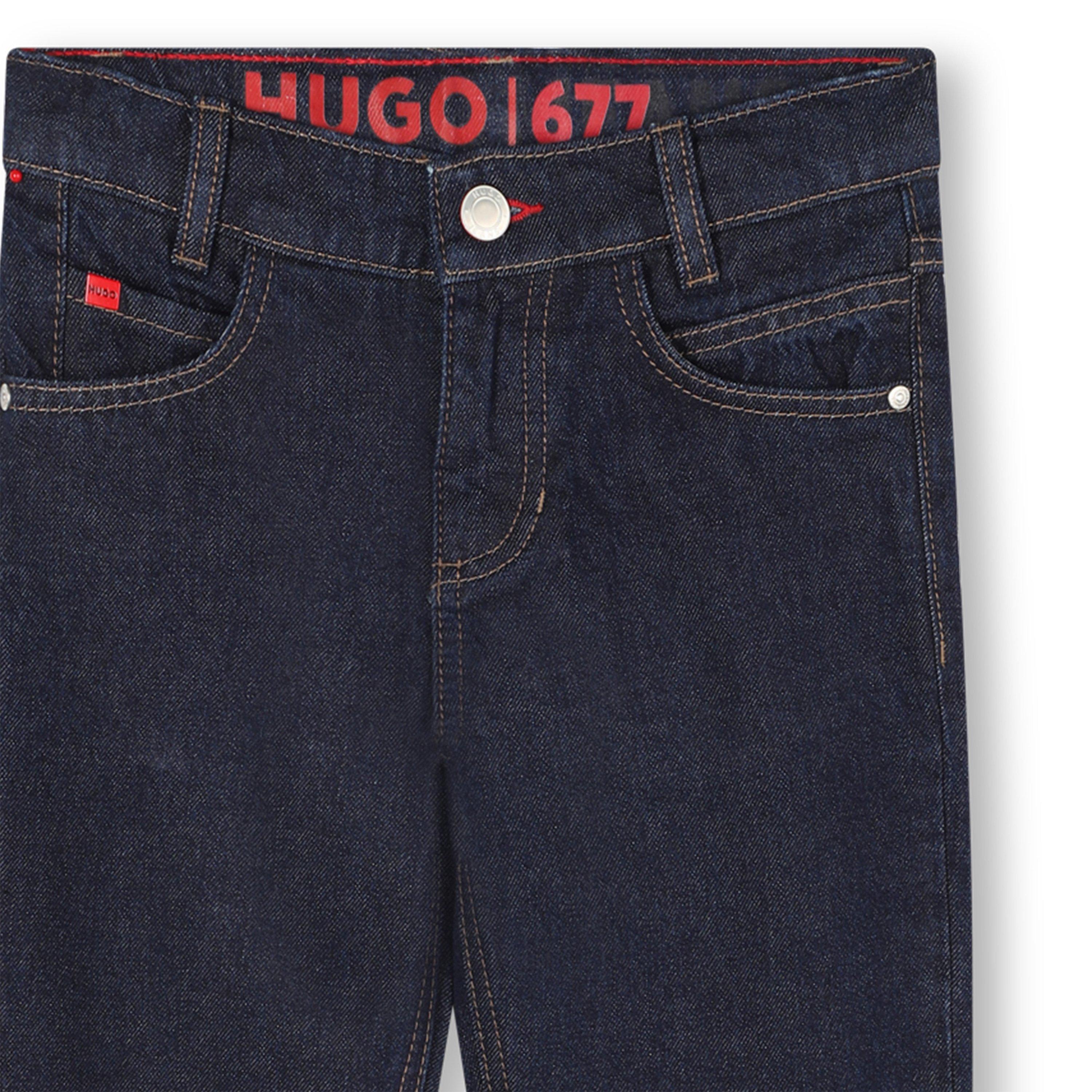 Rinse Wash Z09 - Hugo - Kids Straight Jeans - 3
