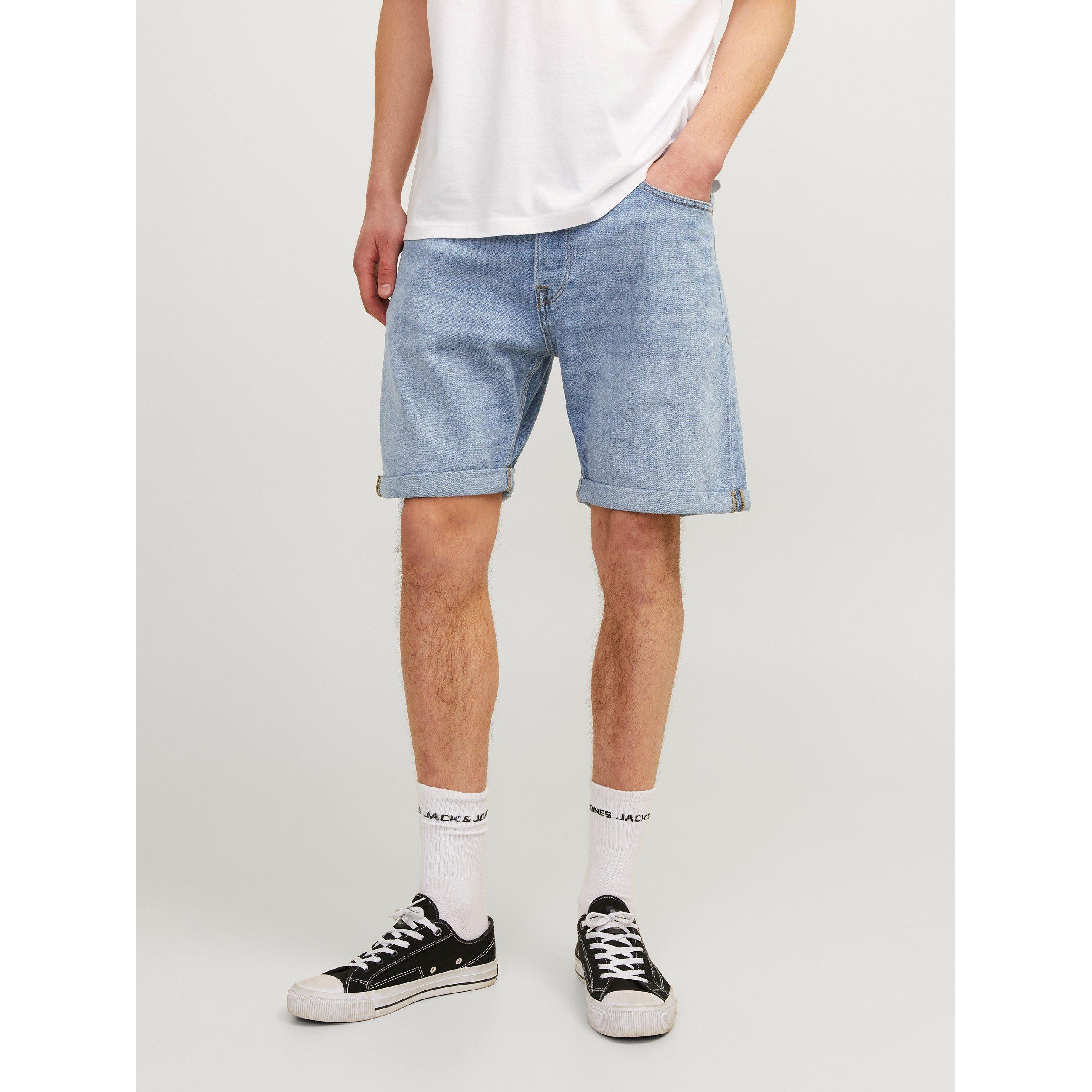 Jack And Jones Men's Denim Shorts - Blue Denim - XS