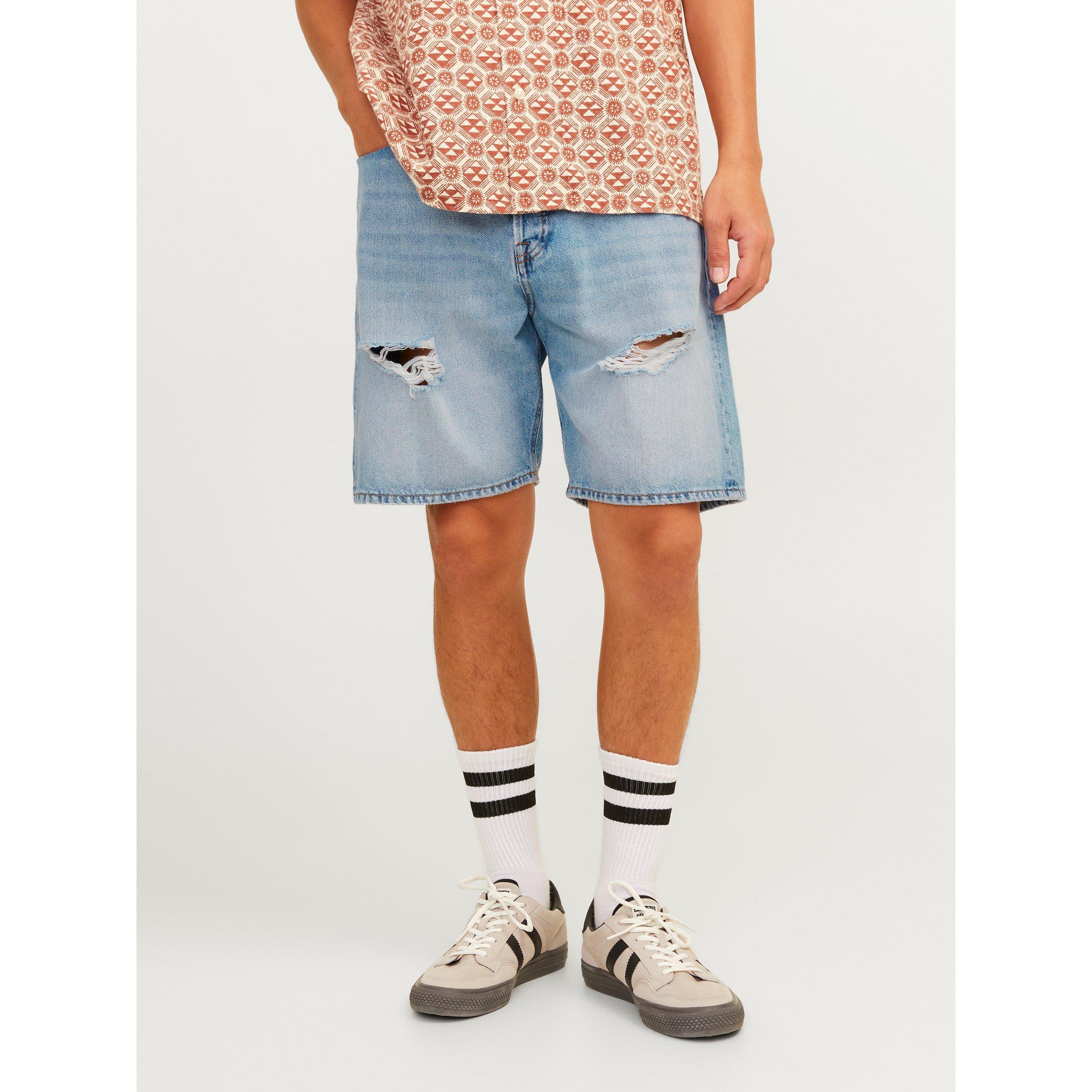 Jack And Jones Men's Organic Denim Shorts - Blue Denim - XS