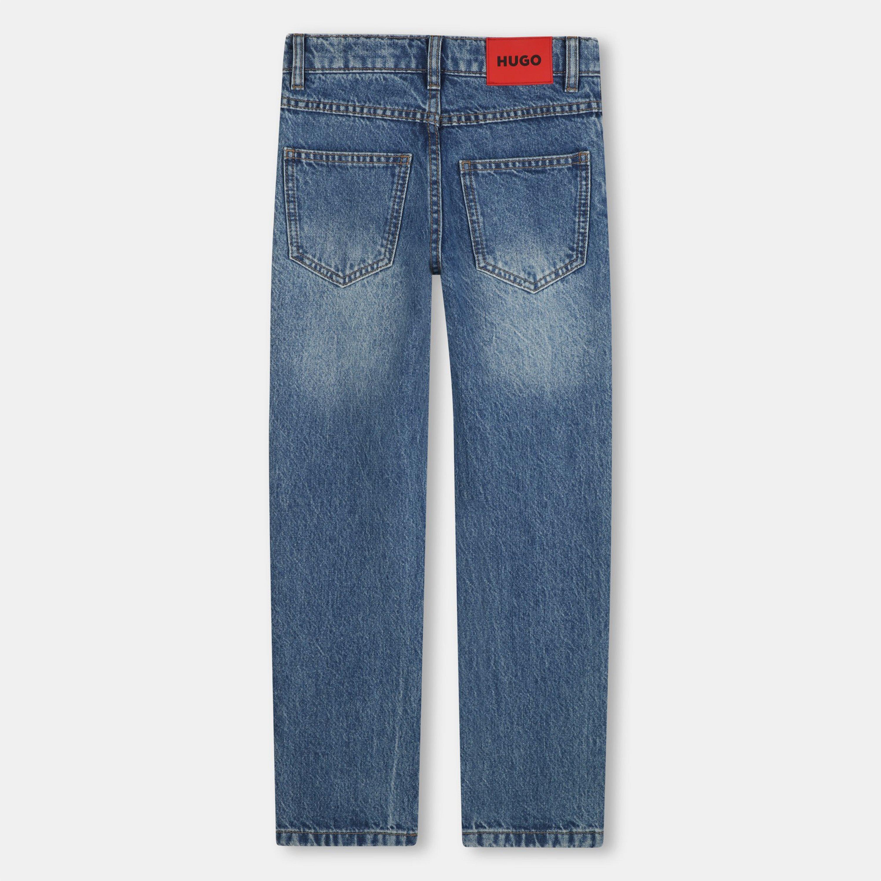Blue Stone Z25 - Hugo - Kids Straight Jeans - 2