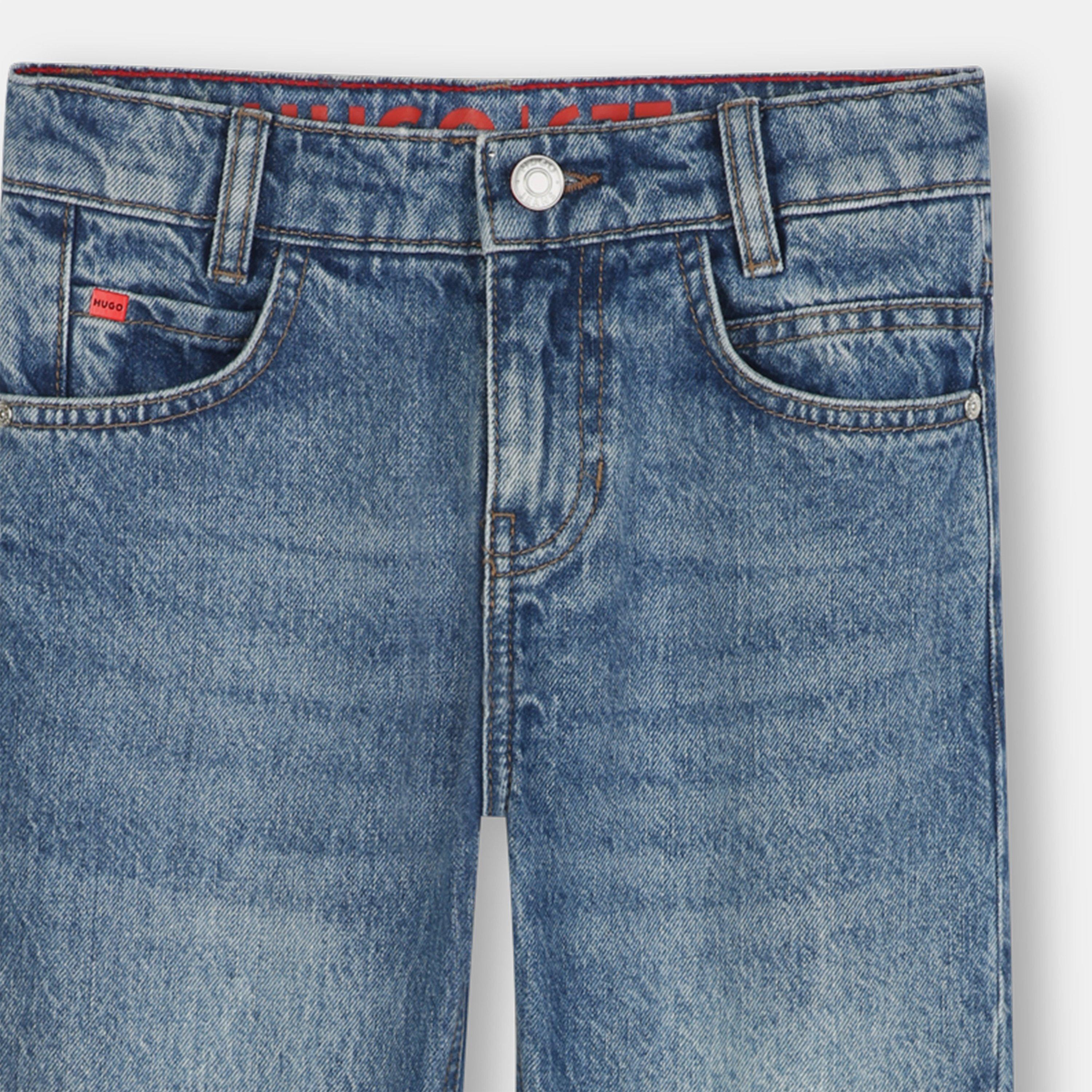 Blue Stone Z25 - Hugo - Kids Straight Jeans - 3