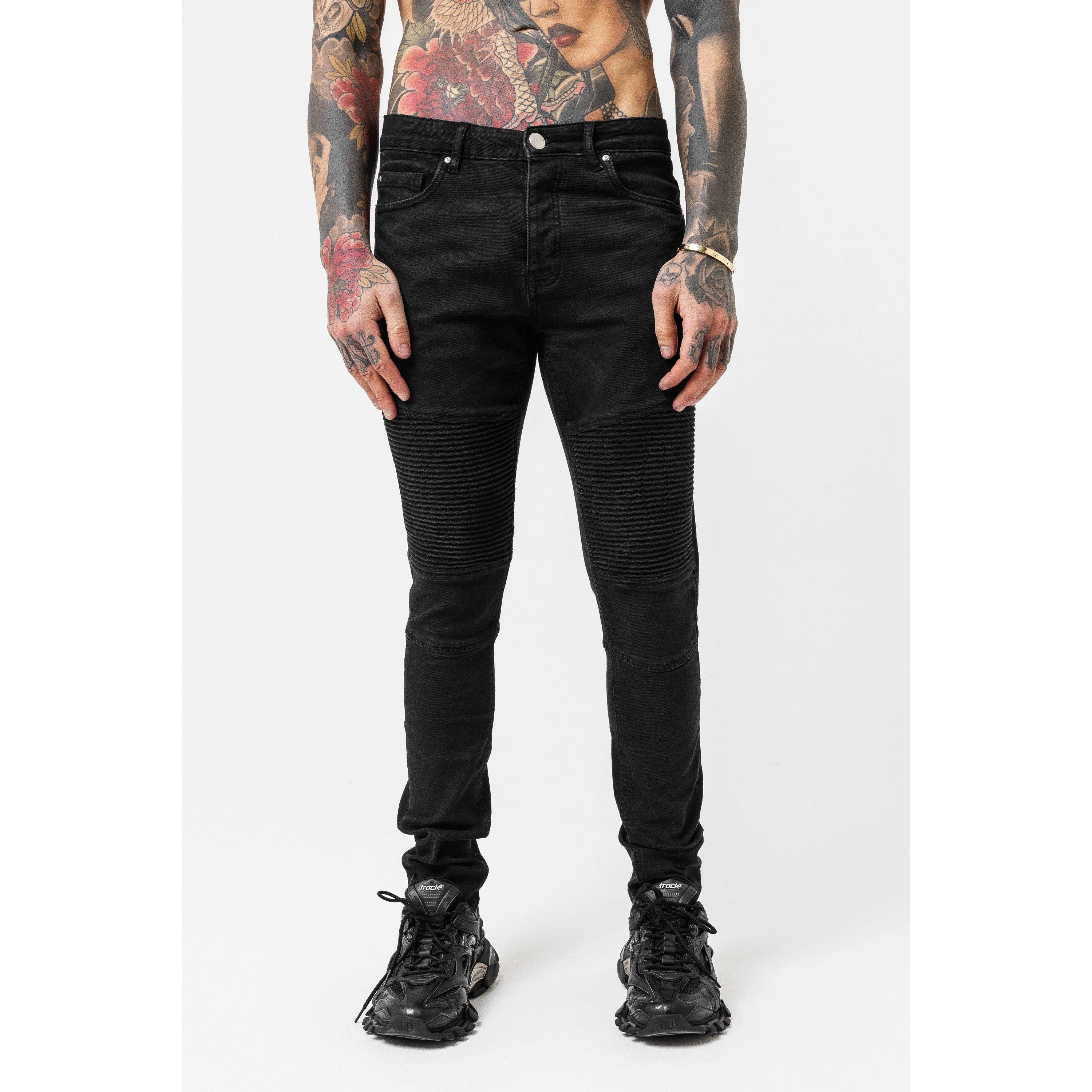 Black - Good For Nothing - Skinny Biker Jean Black - 1