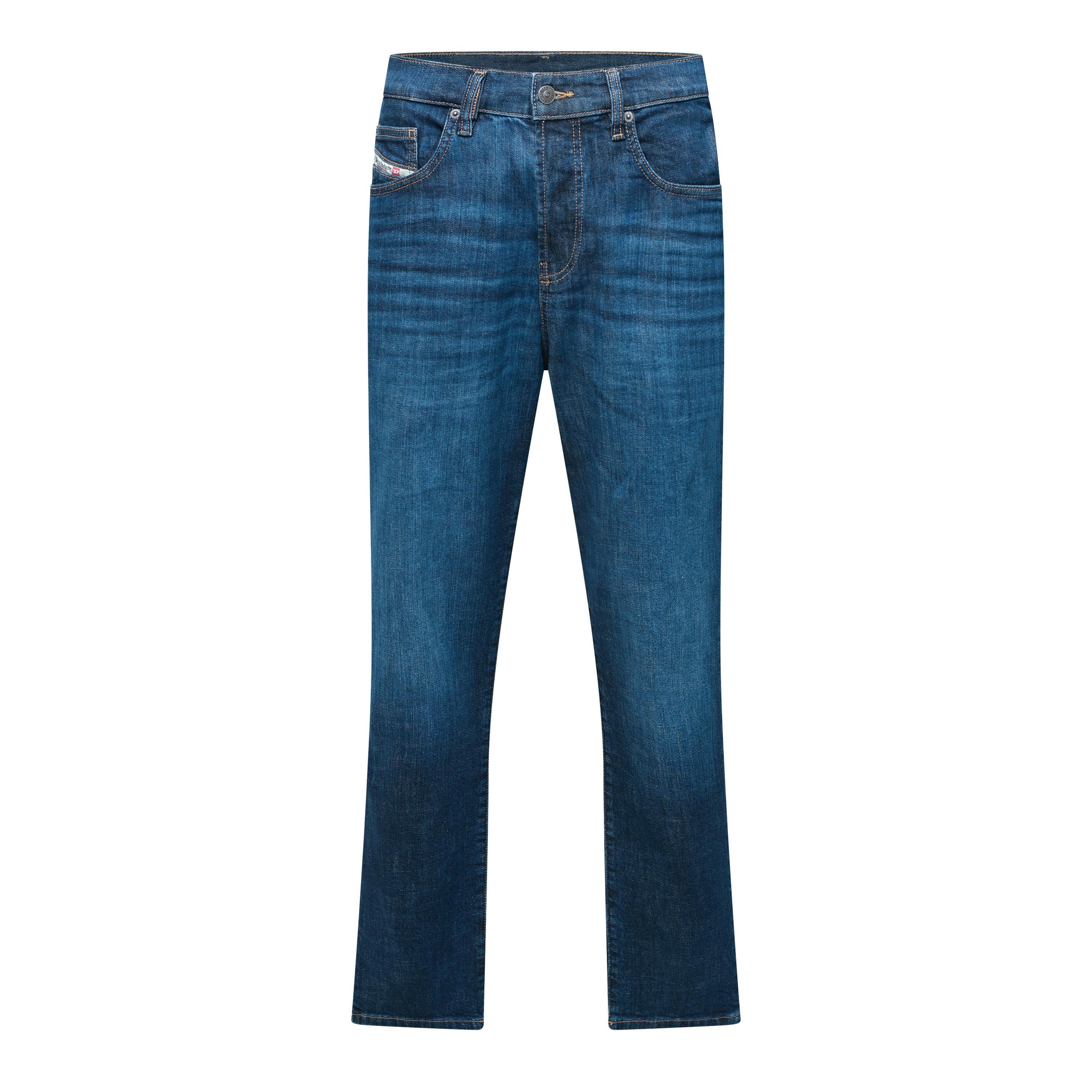 Blue Denim - Diesel - Men's 2020 D-Viker Straight Leg Jeans - 1